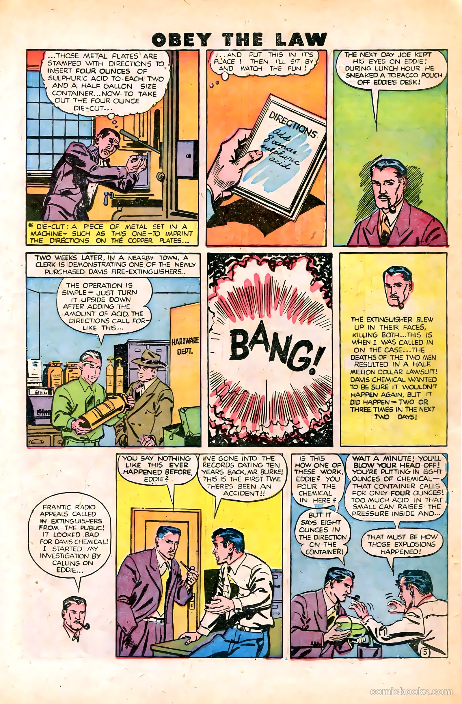Crime and Punishment #25 (1950) — page 31 of 51