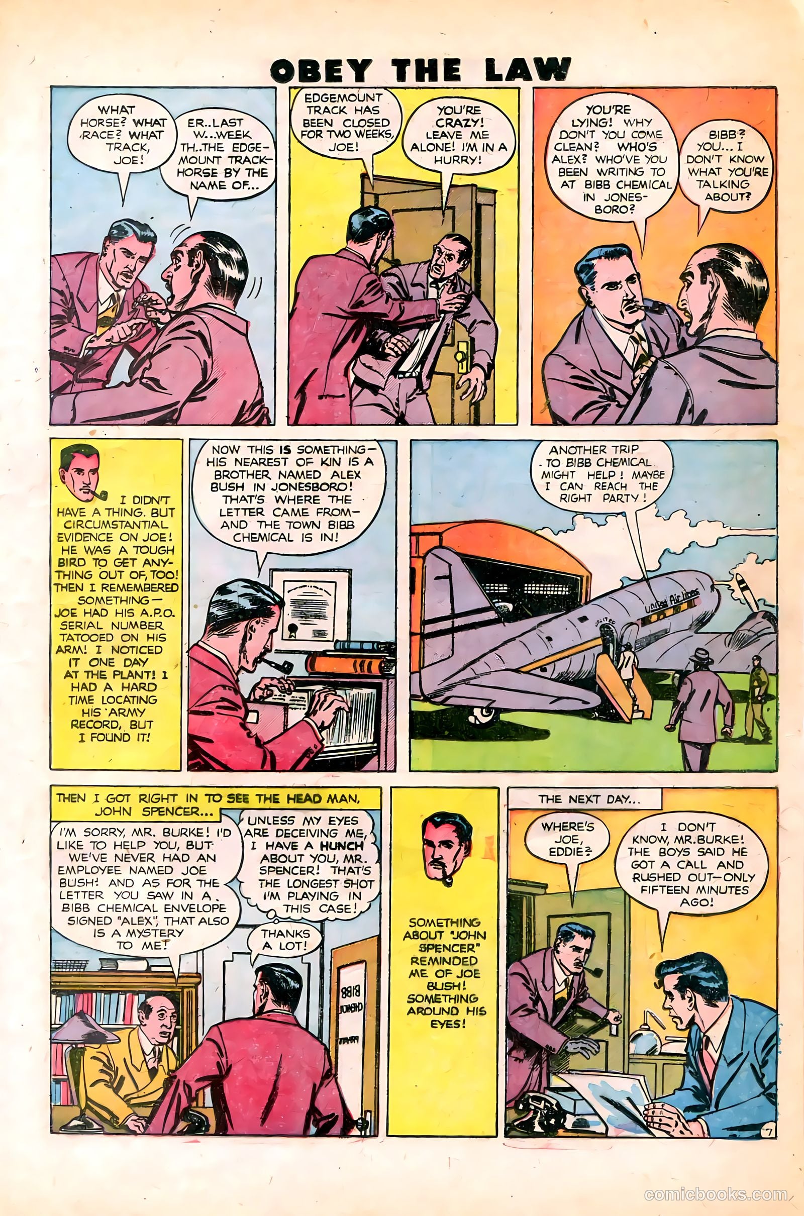 Crime and Punishment #25 (1950) — page 33 of 51