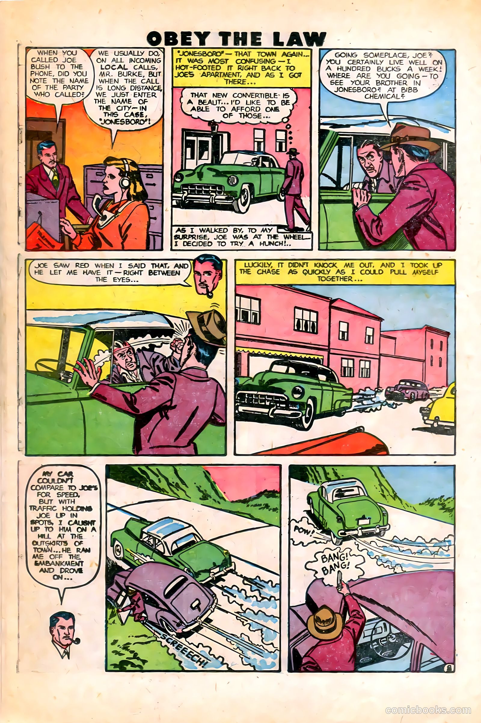 Crime and Punishment #25 (1950) — page 34 of 51