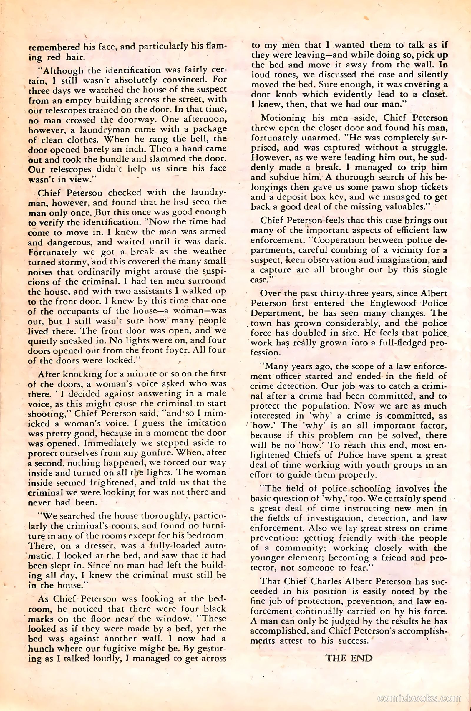 Crime and Punishment #25 (1950) — page 38 of 51