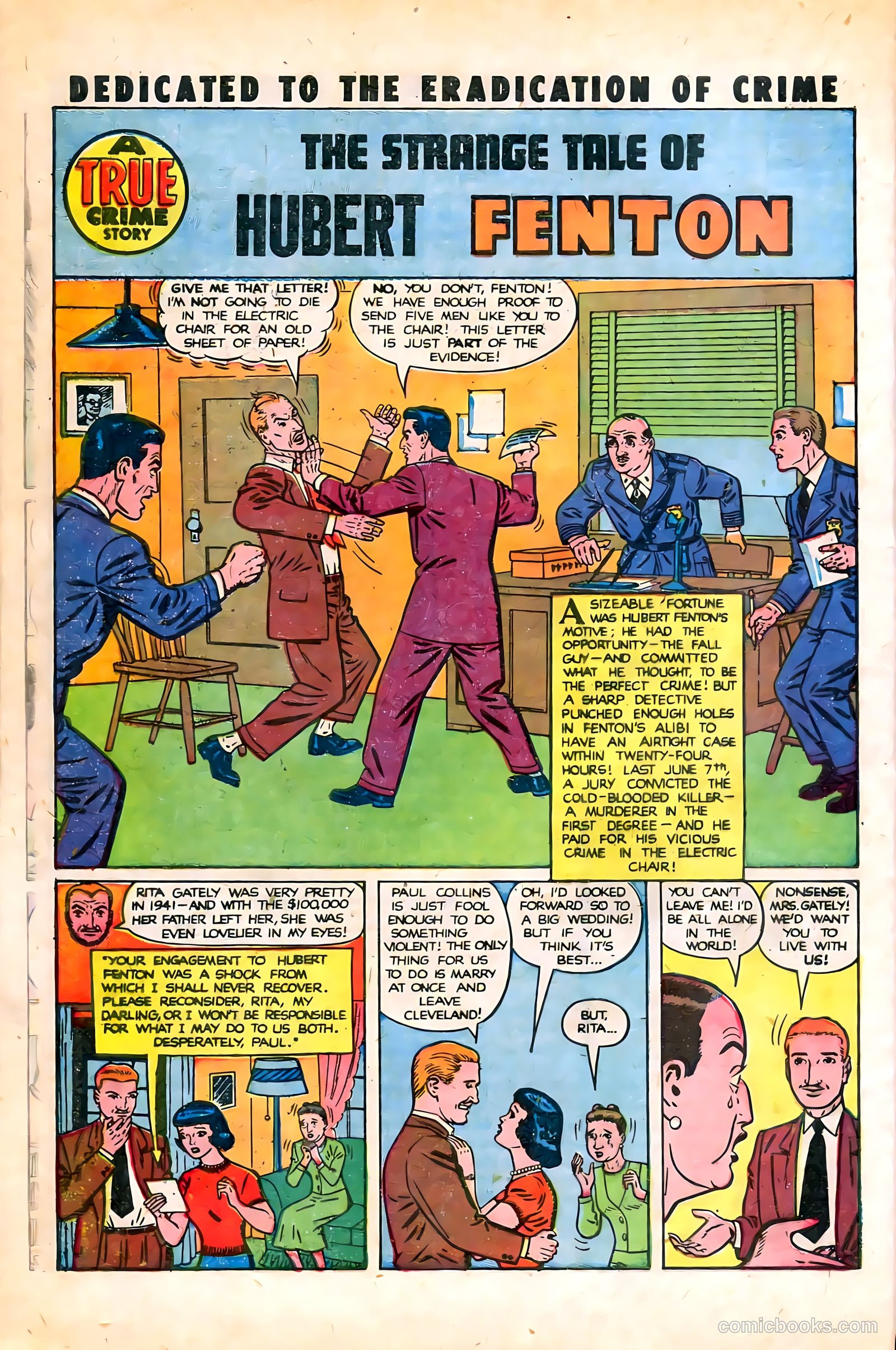 Crime and Punishment #25 (1950) — page 40 of 51