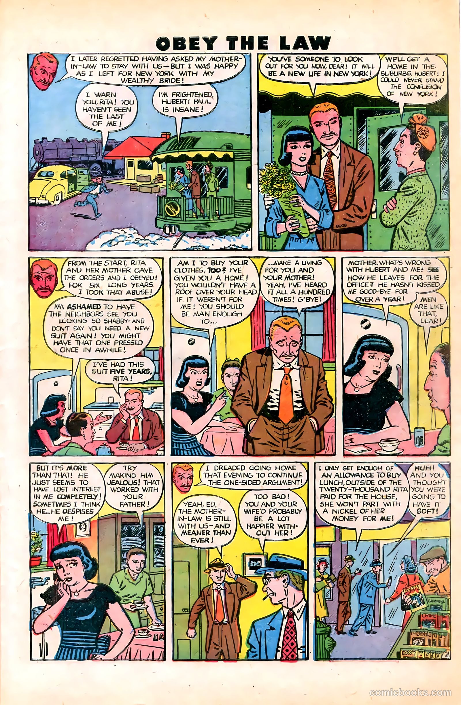 Crime and Punishment #25 (1950) — page 41 of 51