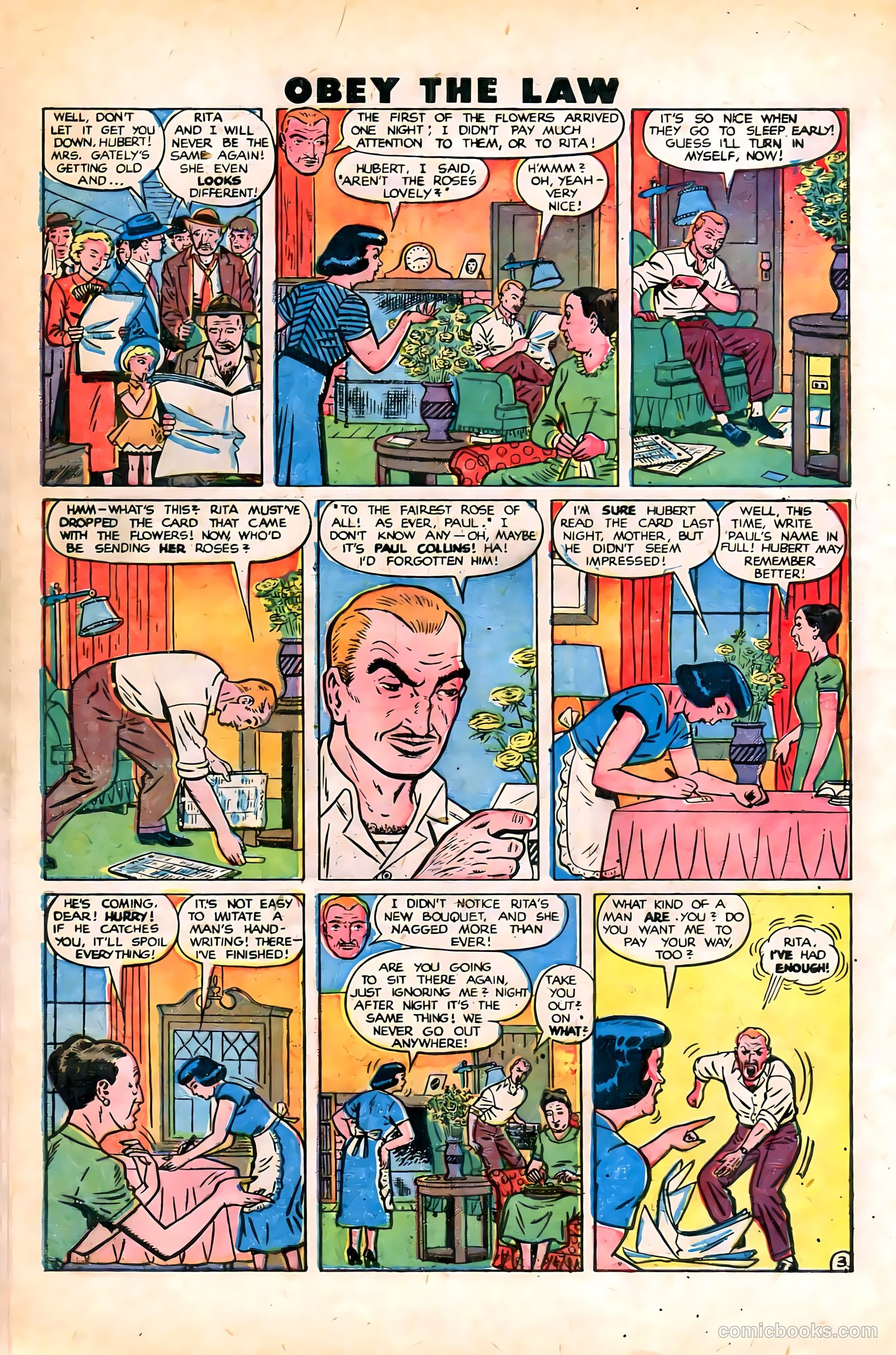 Crime and Punishment #25 (1950) — page 42 of 51