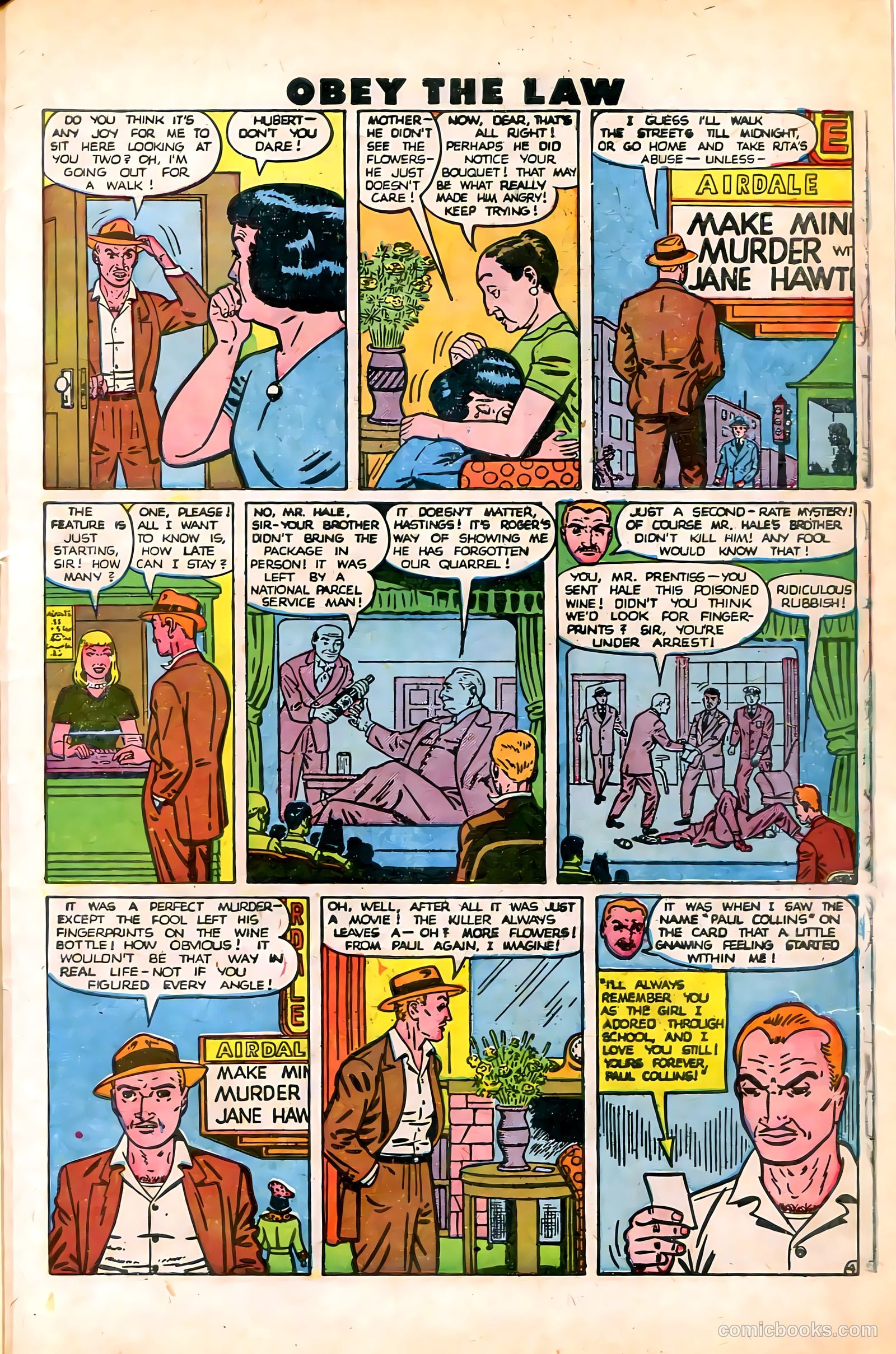 Crime and Punishment #25 (1950) — page 43 of 51