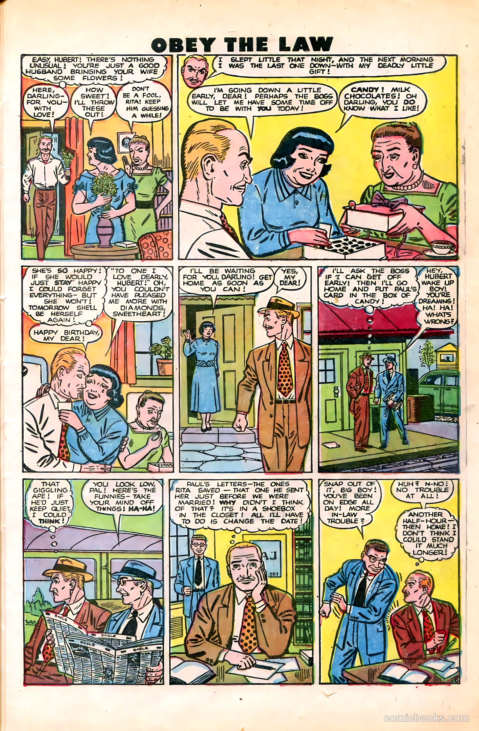 Crime and Punishment #25 (1950) — page 45 of 51