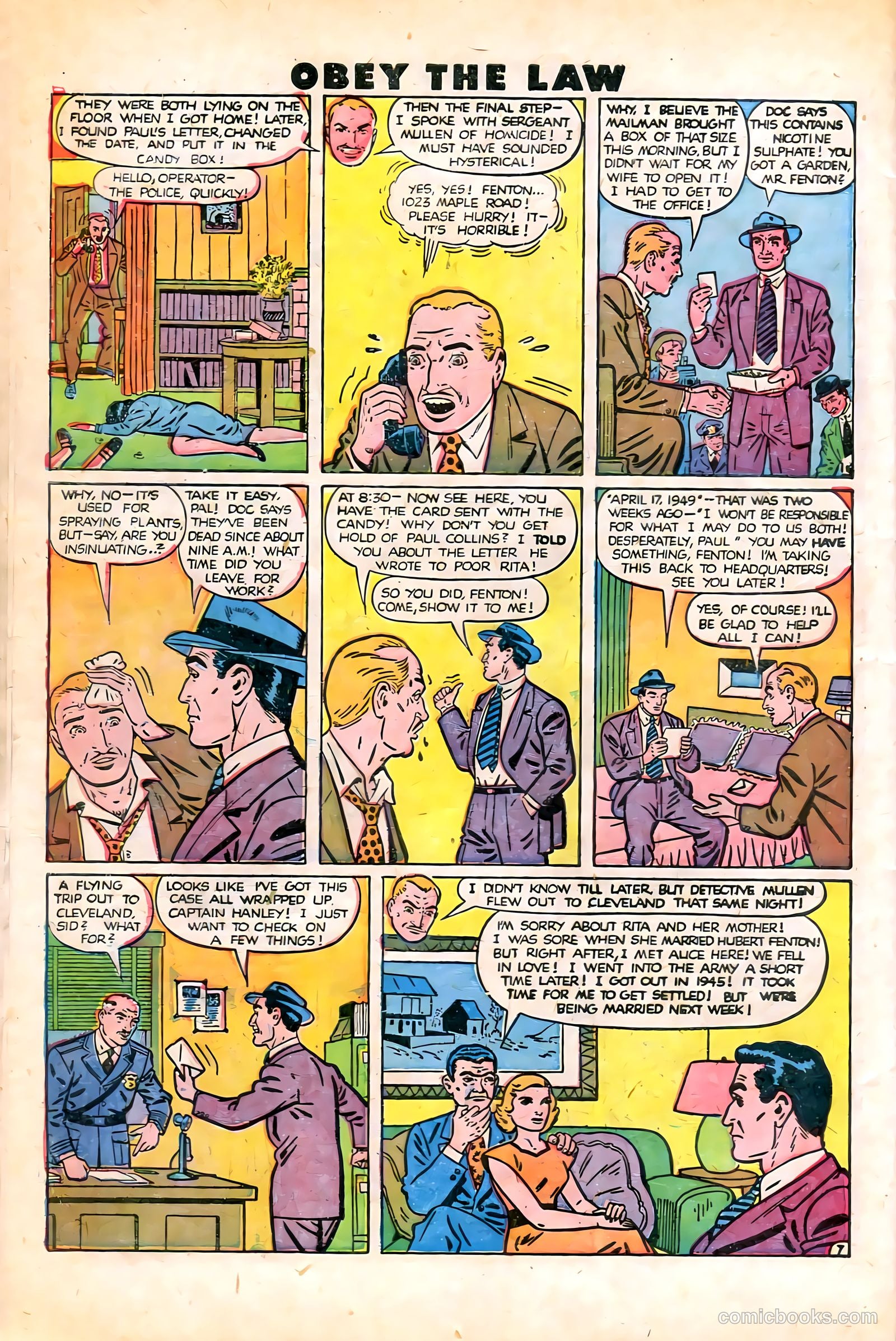 Crime and Punishment #25 (1950) — page 46 of 51