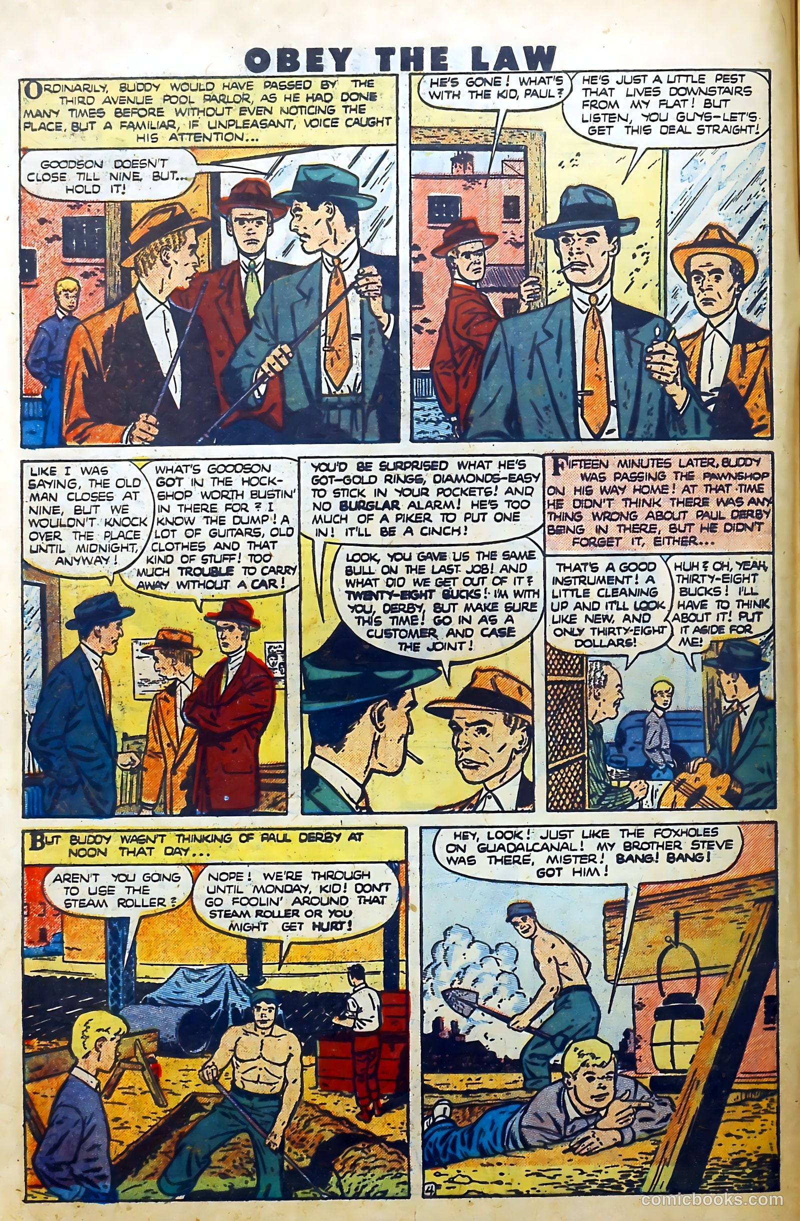 Crime and Punishment #30 (1950, Lev Gleason Publications, Inc.) — page 6 of 53