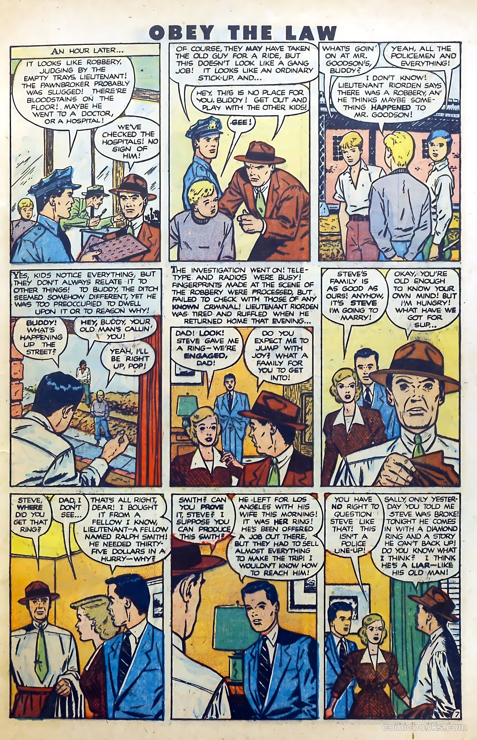 Crime and Punishment #30 (1950, Lev Gleason Publications, Inc.) — page 9 of 53