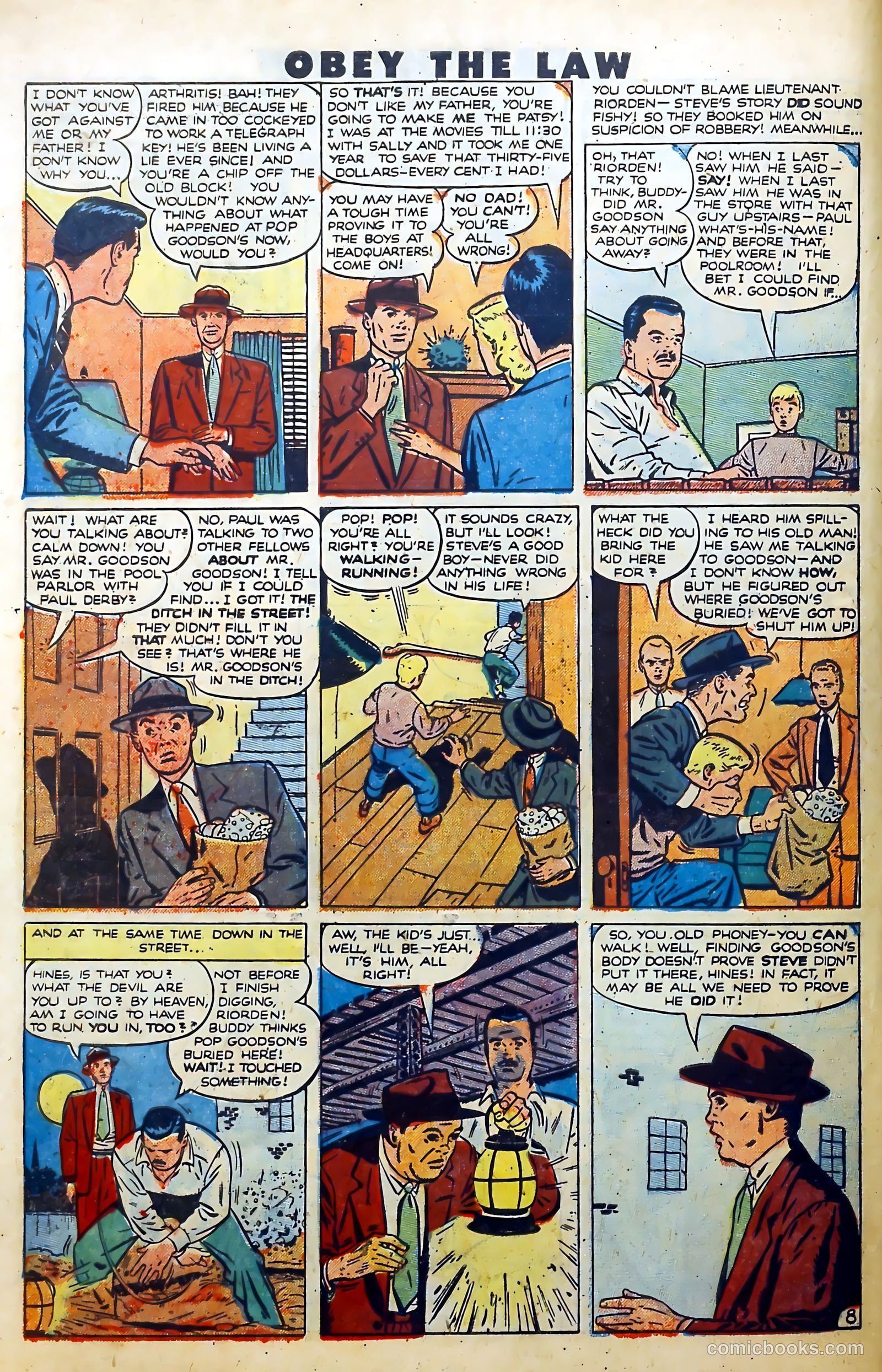 Crime and Punishment #30 (1950, Lev Gleason Publications, Inc.) — page 10 of 53