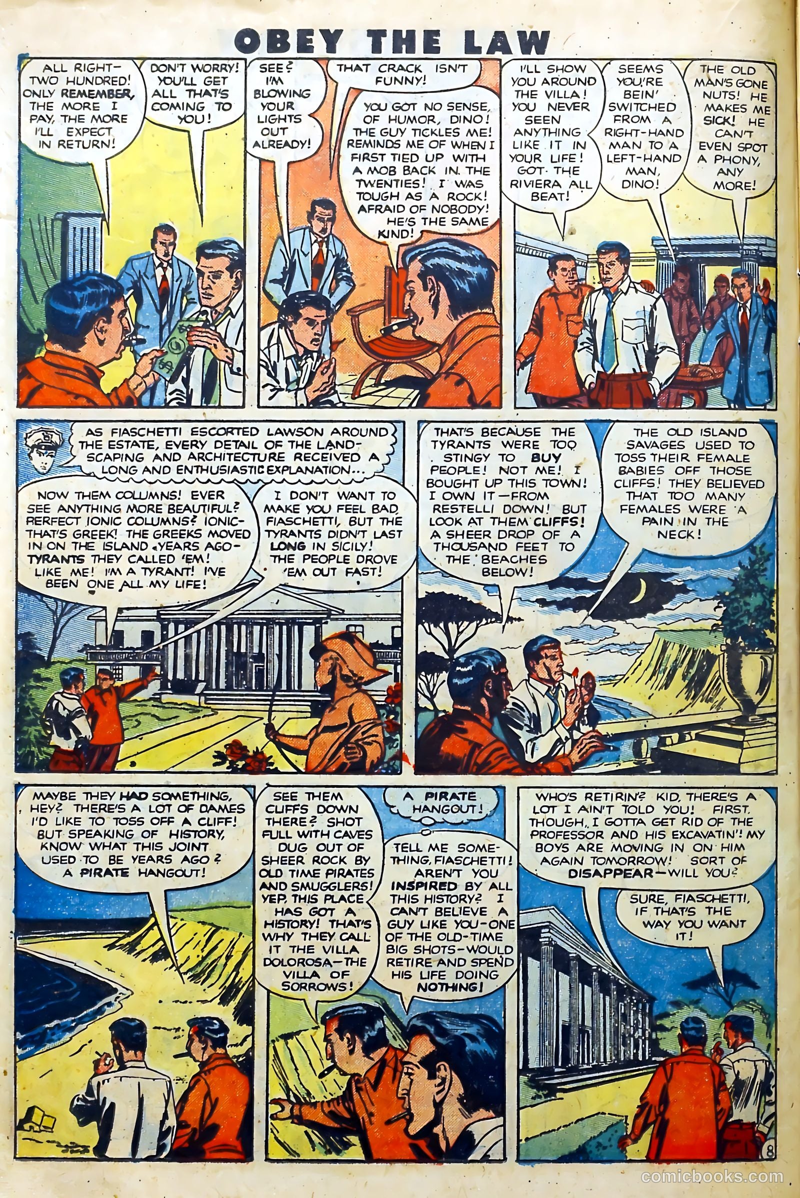 Crime and Punishment #30 (1950, Lev Gleason Publications, Inc.) — page 22 of 53