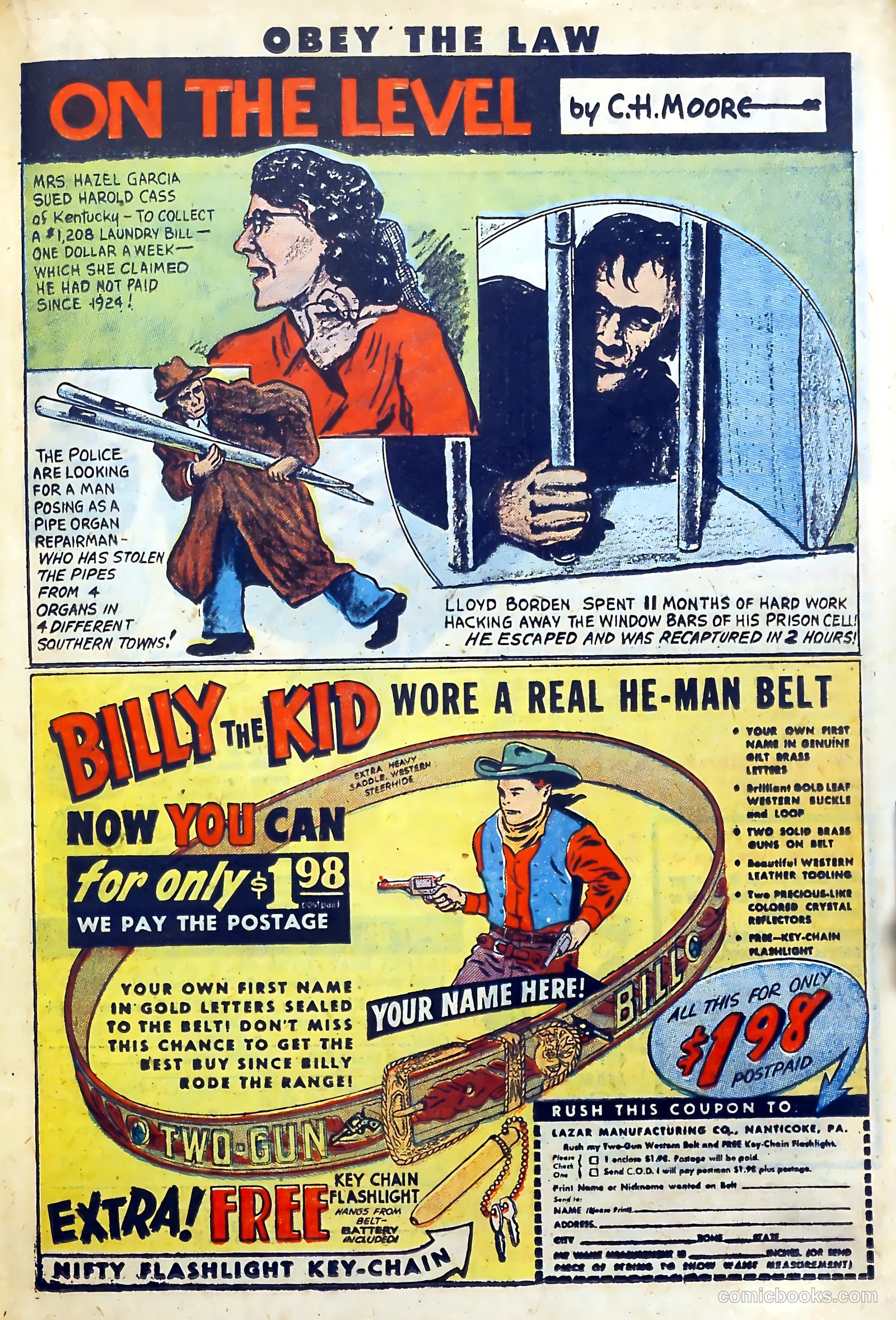 Crime and Punishment #30 (1950, Lev Gleason Publications, Inc.) — page 29 of 53