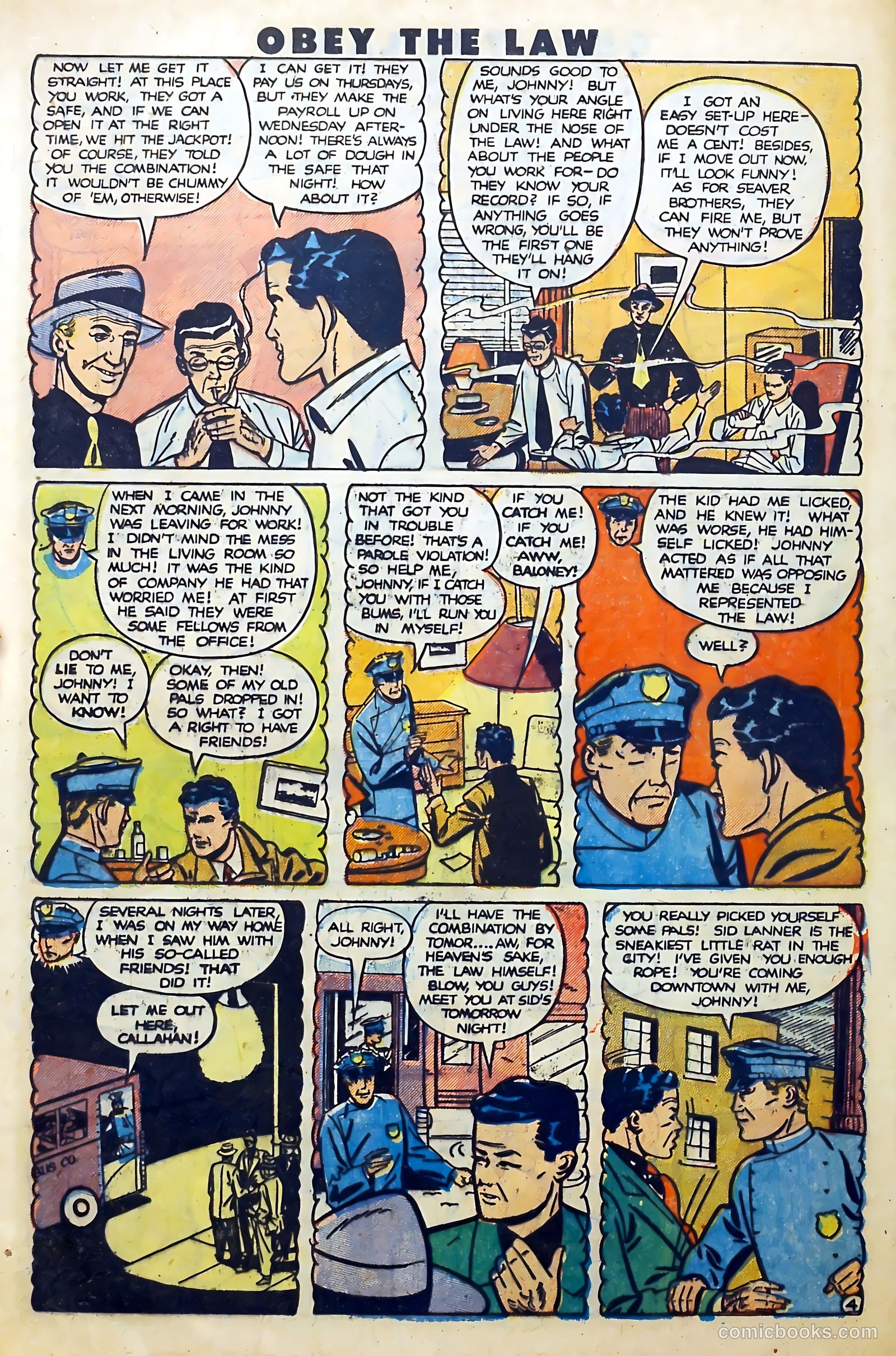 Crime and Punishment #30 (1950, Lev Gleason Publications, Inc.) — page 44 of 53