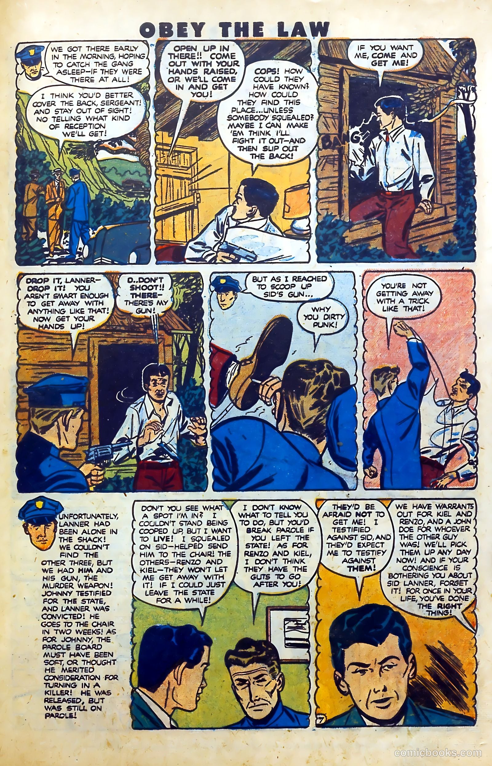 Crime and Punishment #30 (1950, Lev Gleason Publications, Inc.) — page 47 of 53