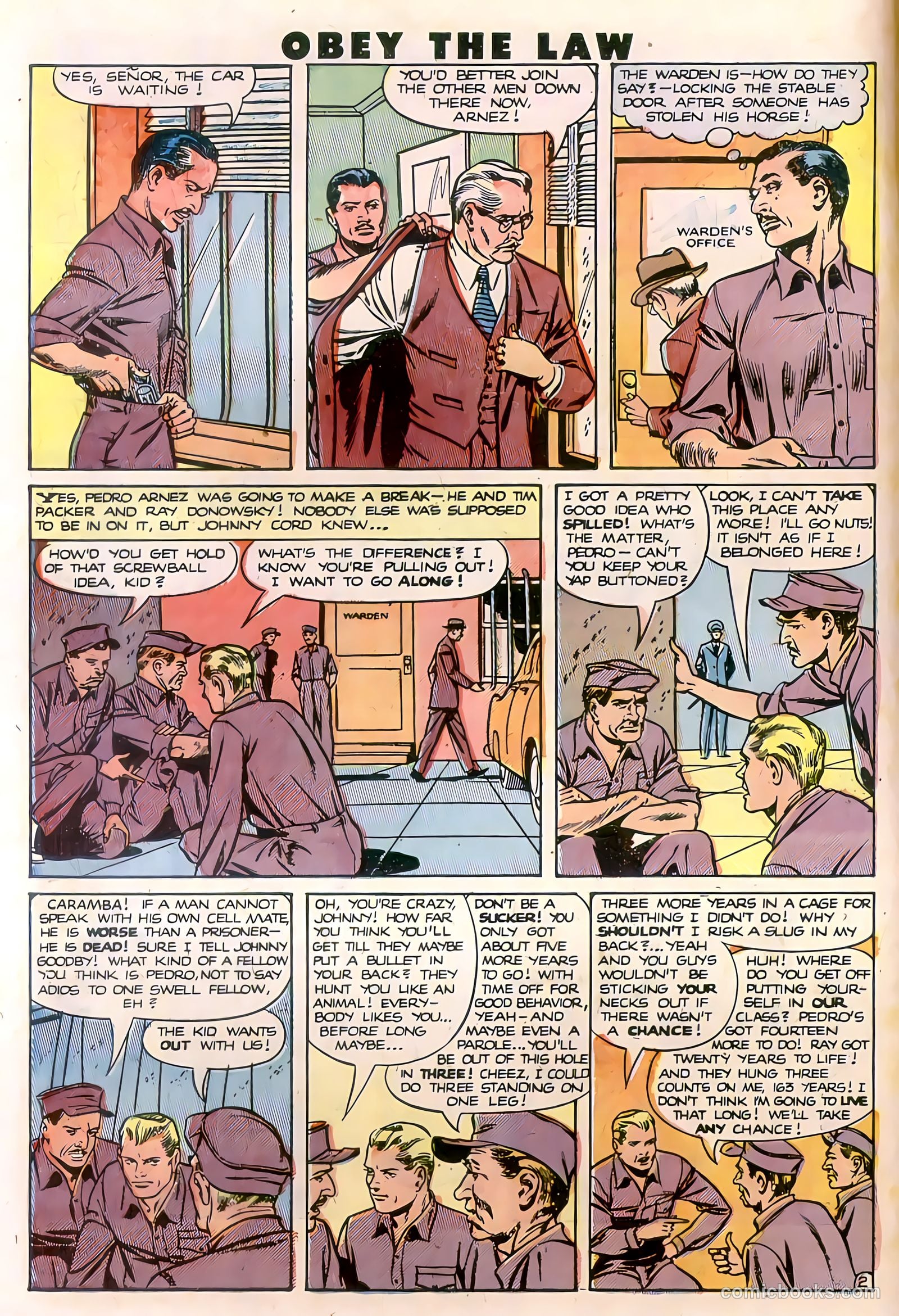 Crime and Punishment #32 (1950, Lev Gleason Publications, Inc.) — page 3 of 49
