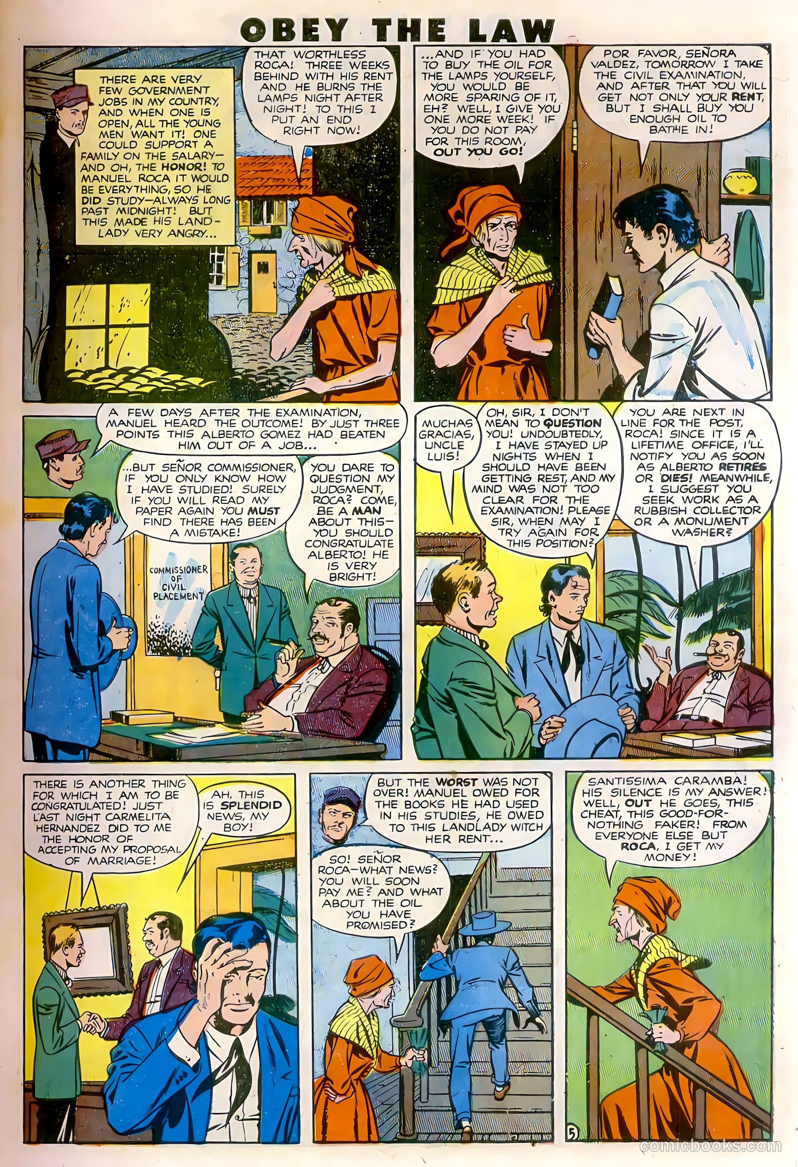 Crime and Punishment #32 (1950, Lev Gleason Publications, Inc.) — page 6 of 49