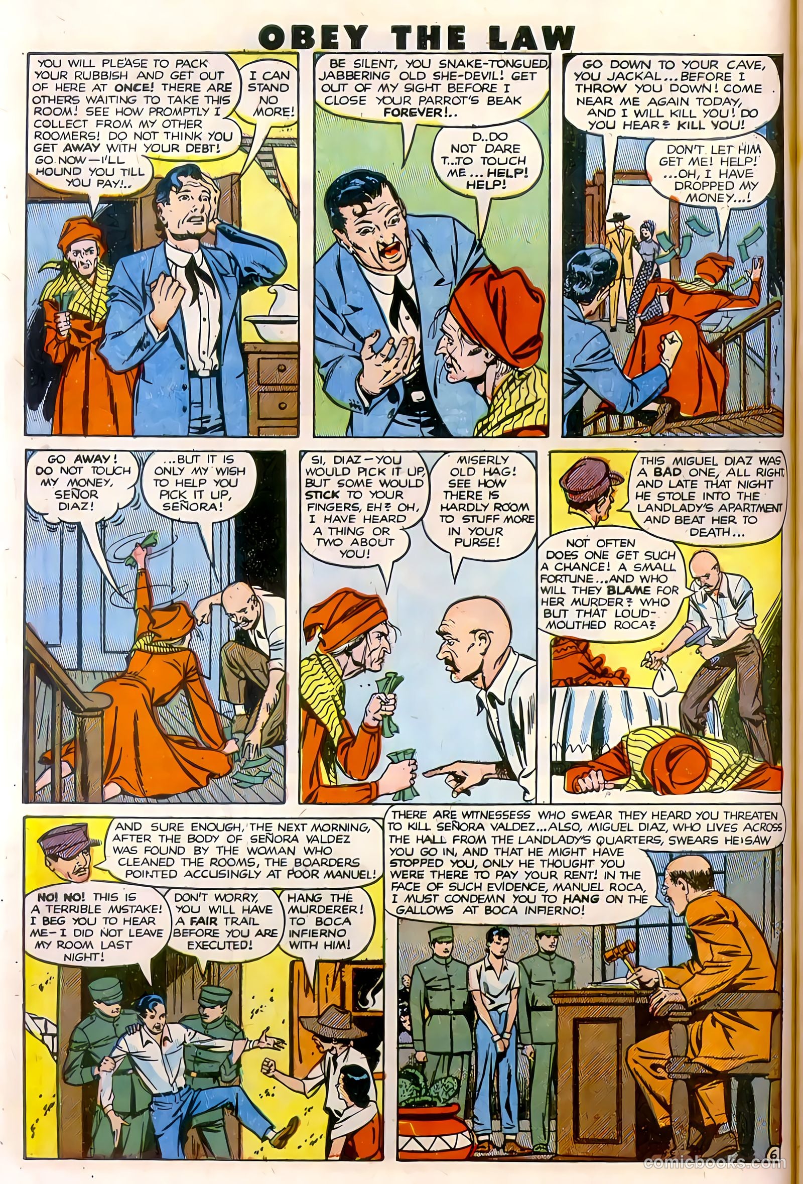 Crime and Punishment #32 (1950, Lev Gleason Publications, Inc.) — page 7 of 49