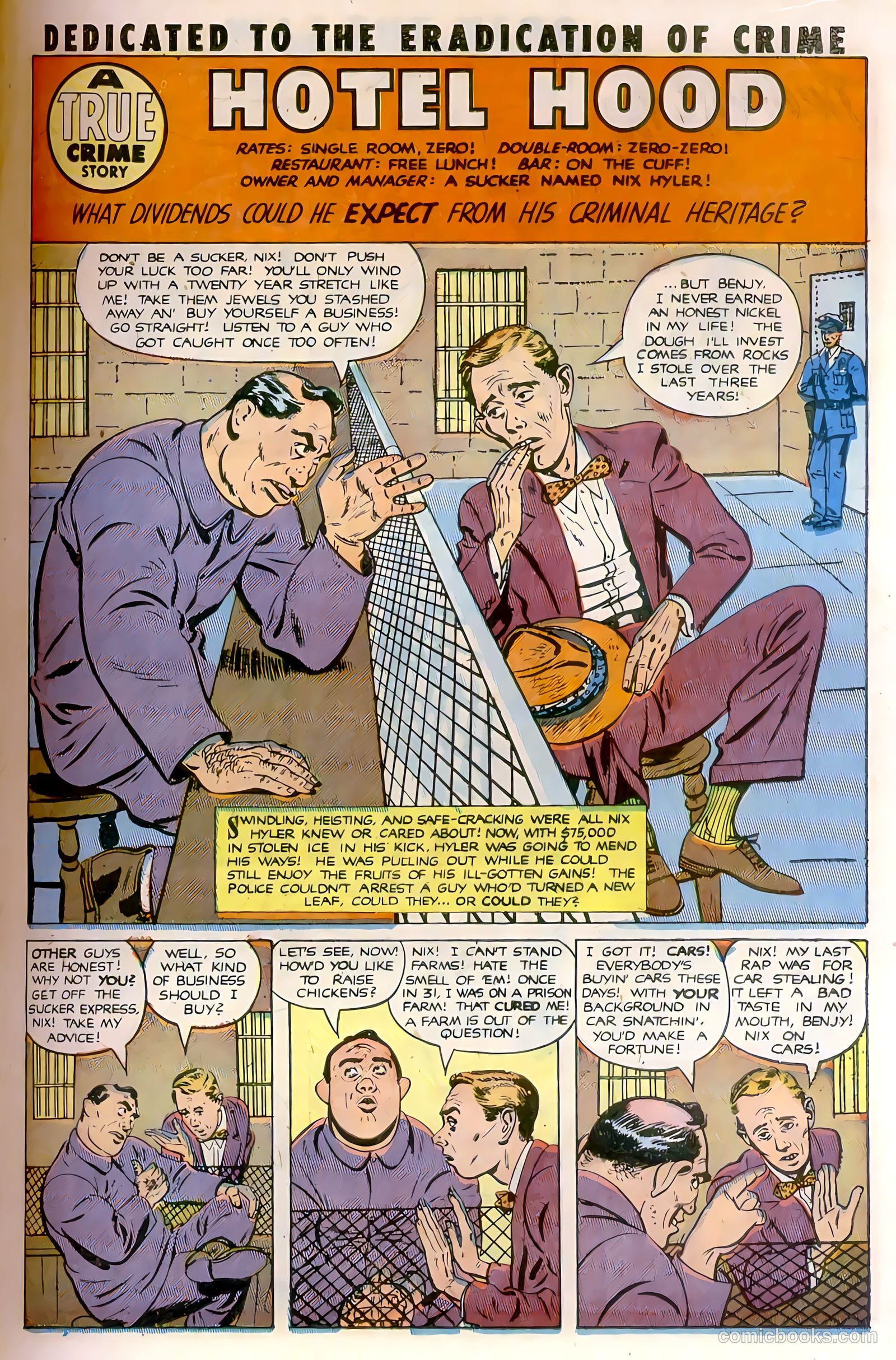 Crime and Punishment #32 (1950, Lev Gleason Publications, Inc.) — page 16 of 49