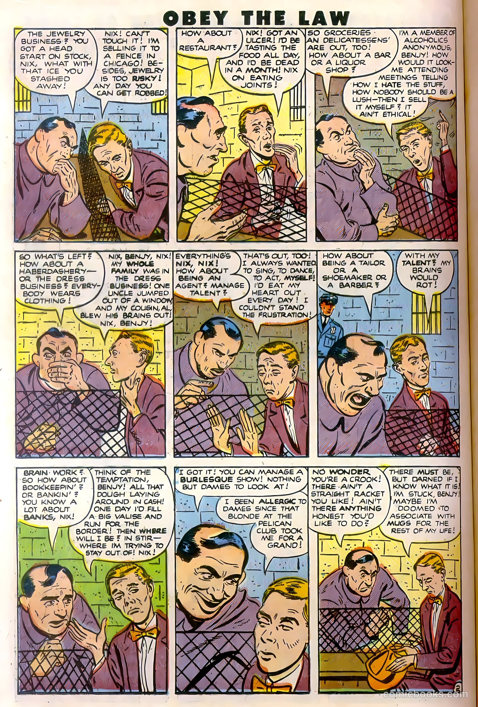 Crime and Punishment #32 (1950, Lev Gleason Publications, Inc.) — page 17 of 49