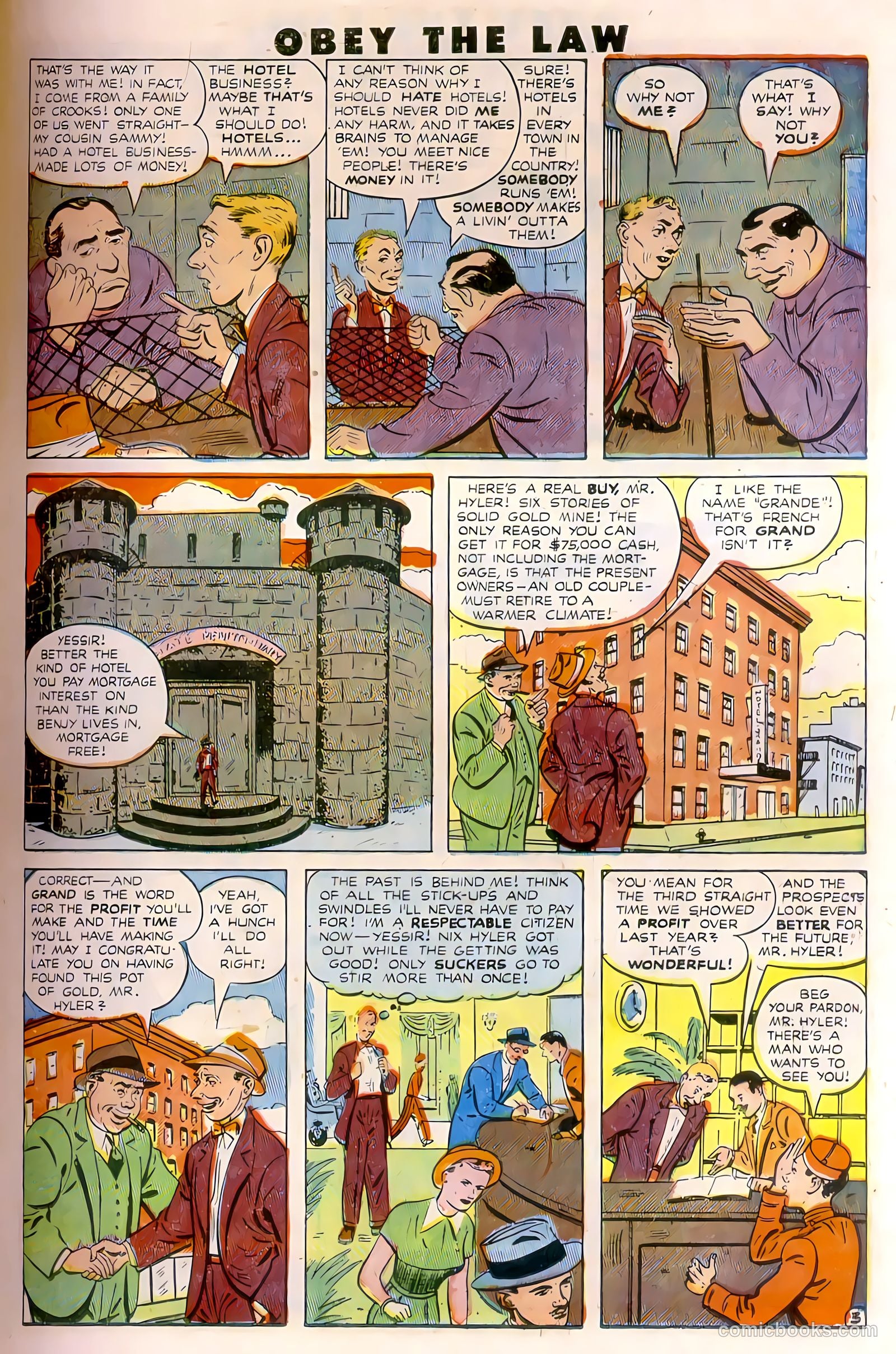 Crime and Punishment #32 (1950, Lev Gleason Publications, Inc.) — page 18 of 49