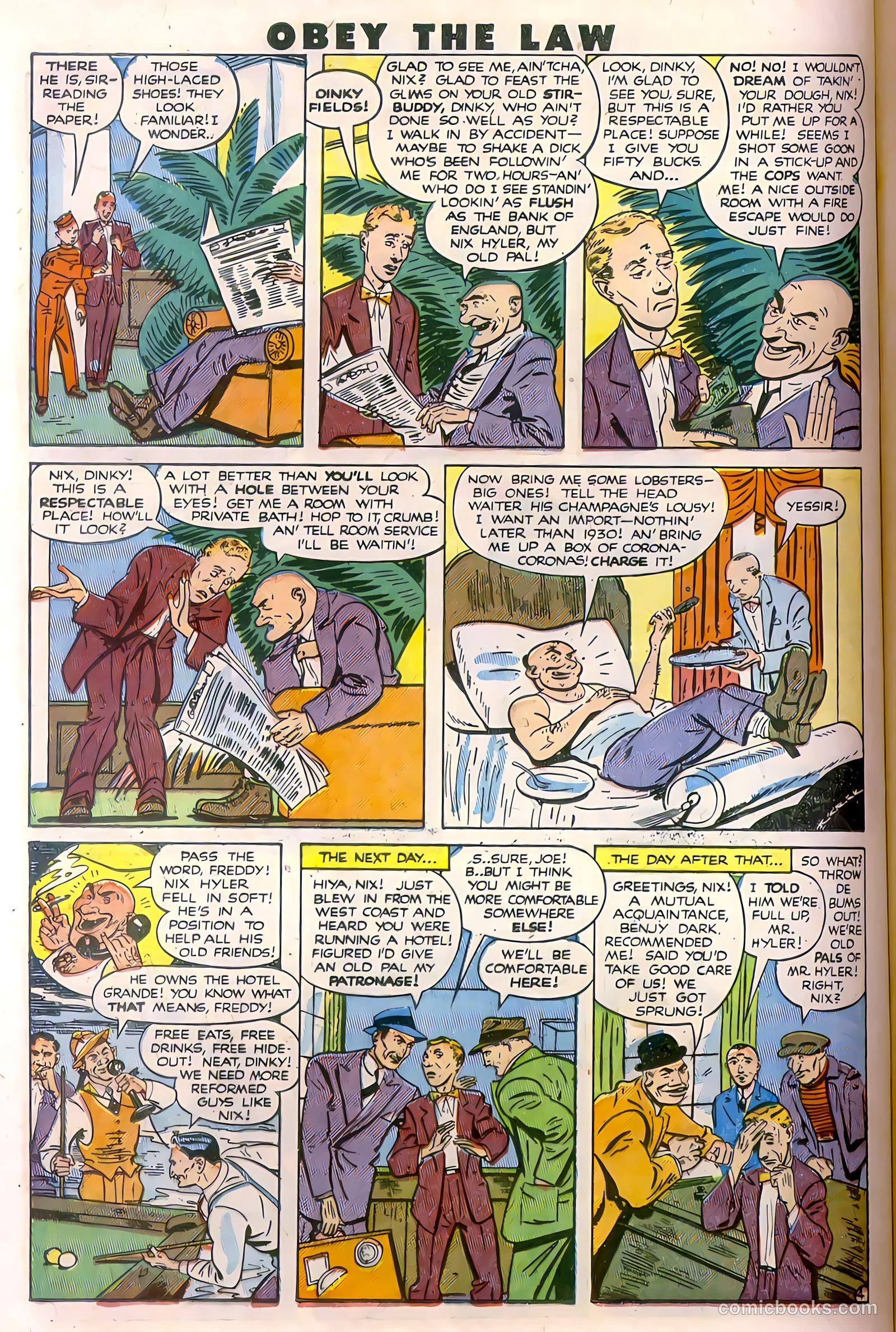 Crime and Punishment #32 (1950, Lev Gleason Publications, Inc.) — page 19 of 49