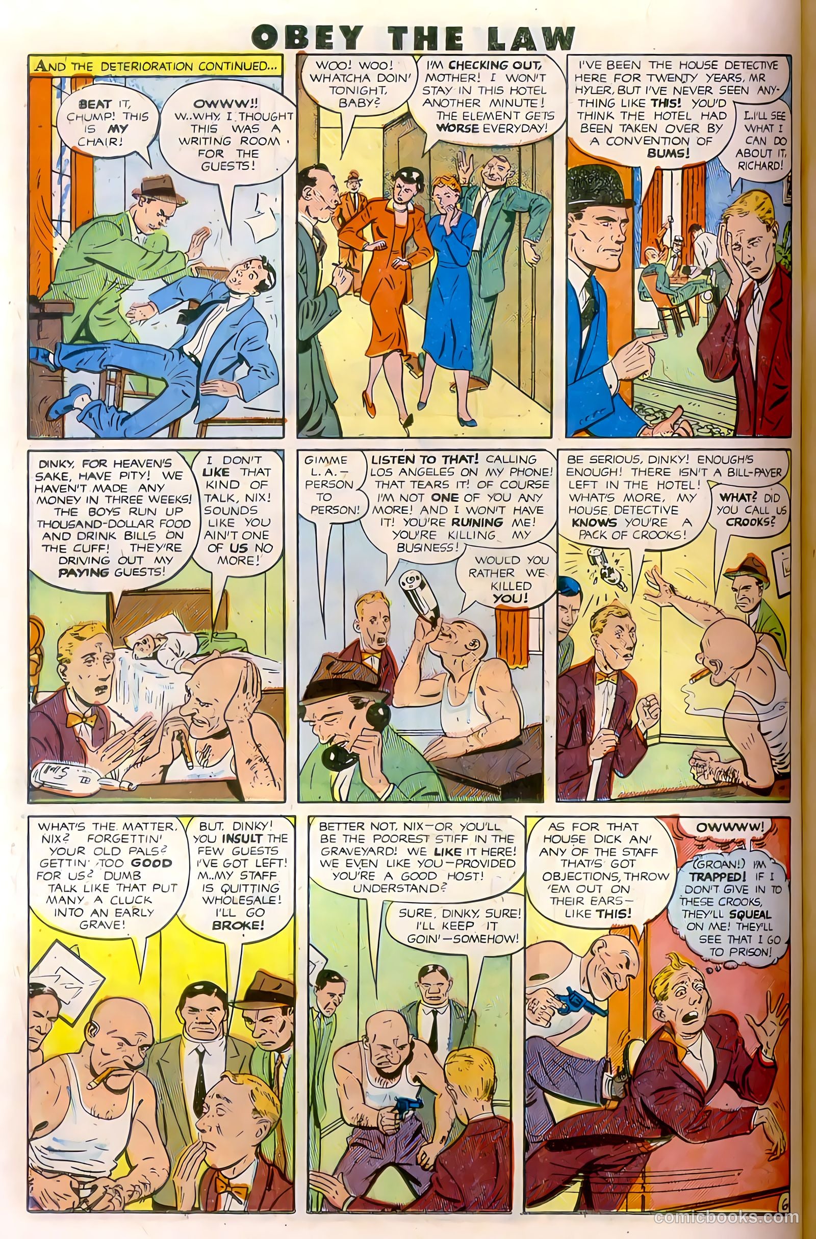 Crime and Punishment #32 (1950, Lev Gleason Publications, Inc.) — page 21 of 49