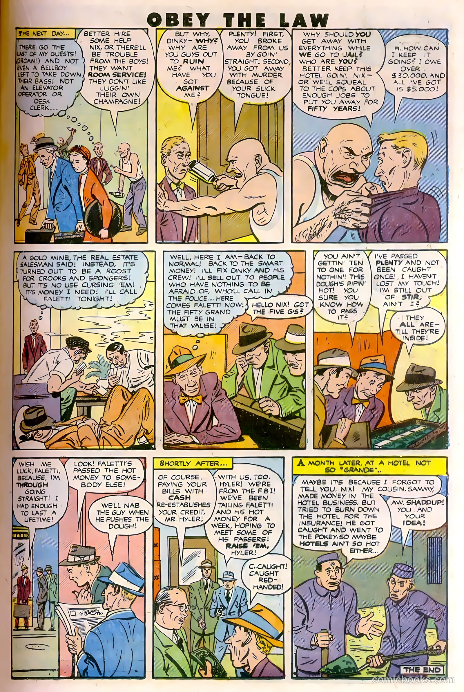 Crime and Punishment #32 (1950, Lev Gleason Publications, Inc.) — page 22 of 49