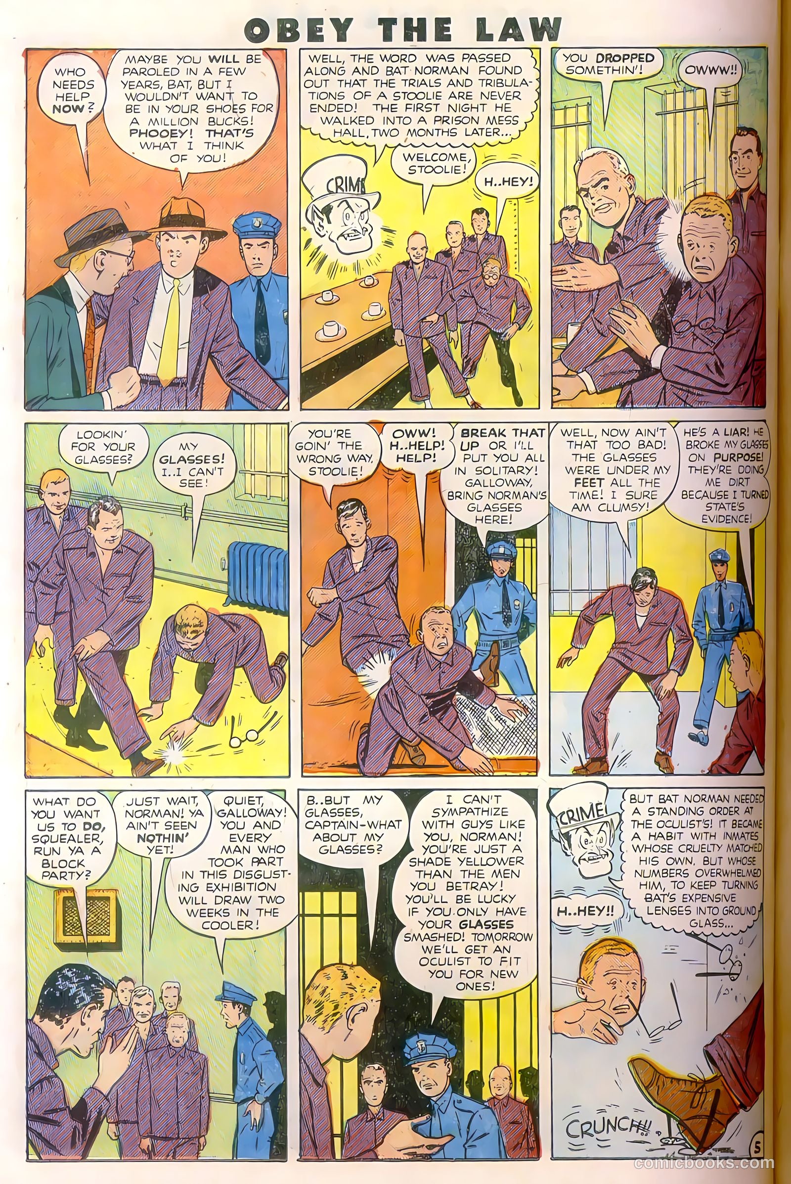 Crime and Punishment #32 (1950, Lev Gleason Publications, Inc.) — page 33 of 49