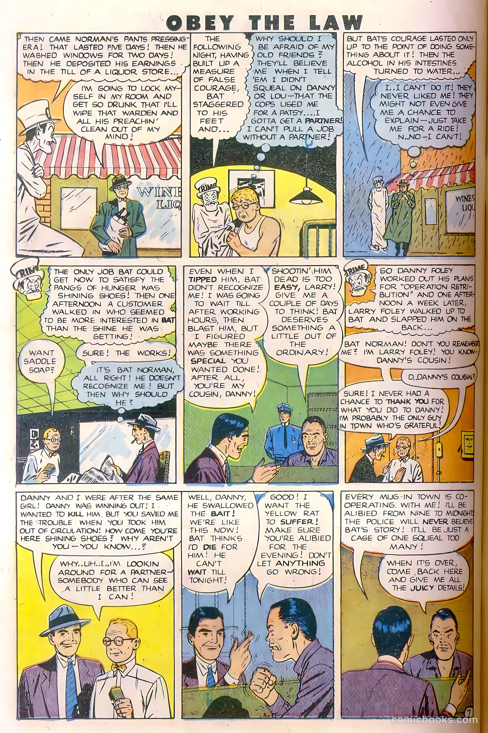 Crime and Punishment #32 (1950, Lev Gleason Publications, Inc.) — page 35 of 49