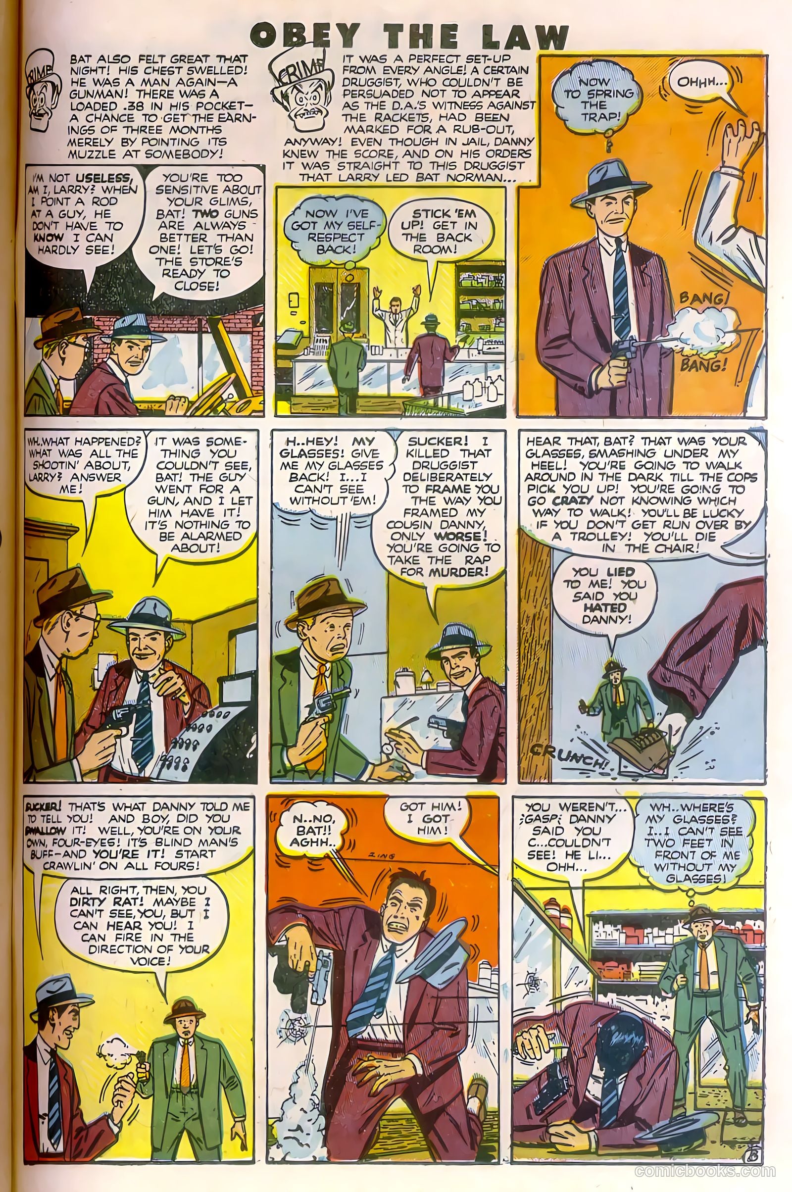 Crime and Punishment #32 (1950, Lev Gleason Publications, Inc.) — page 36 of 49