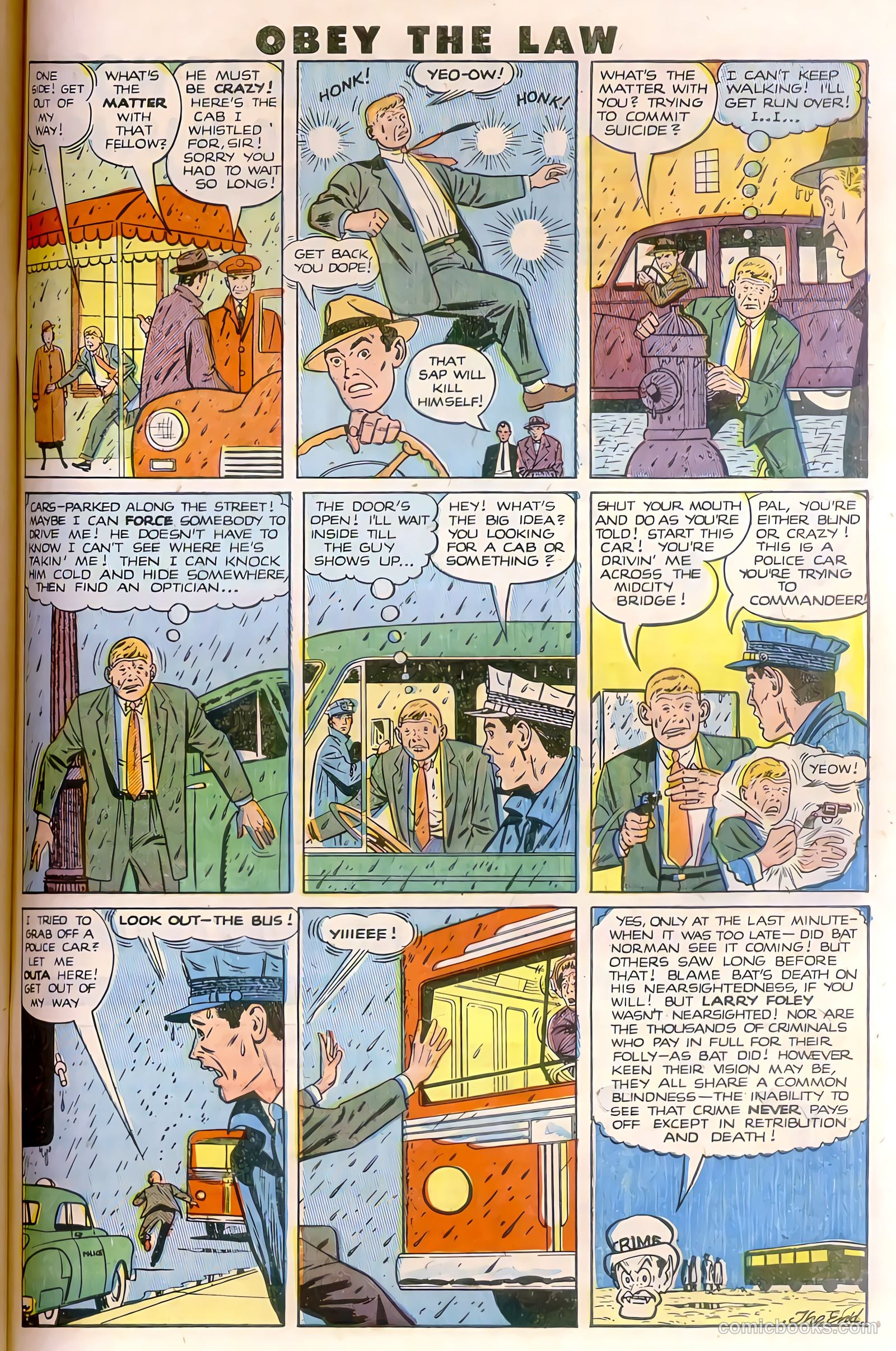 Crime and Punishment #32 (1950, Lev Gleason Publications, Inc.) — page 38 of 49