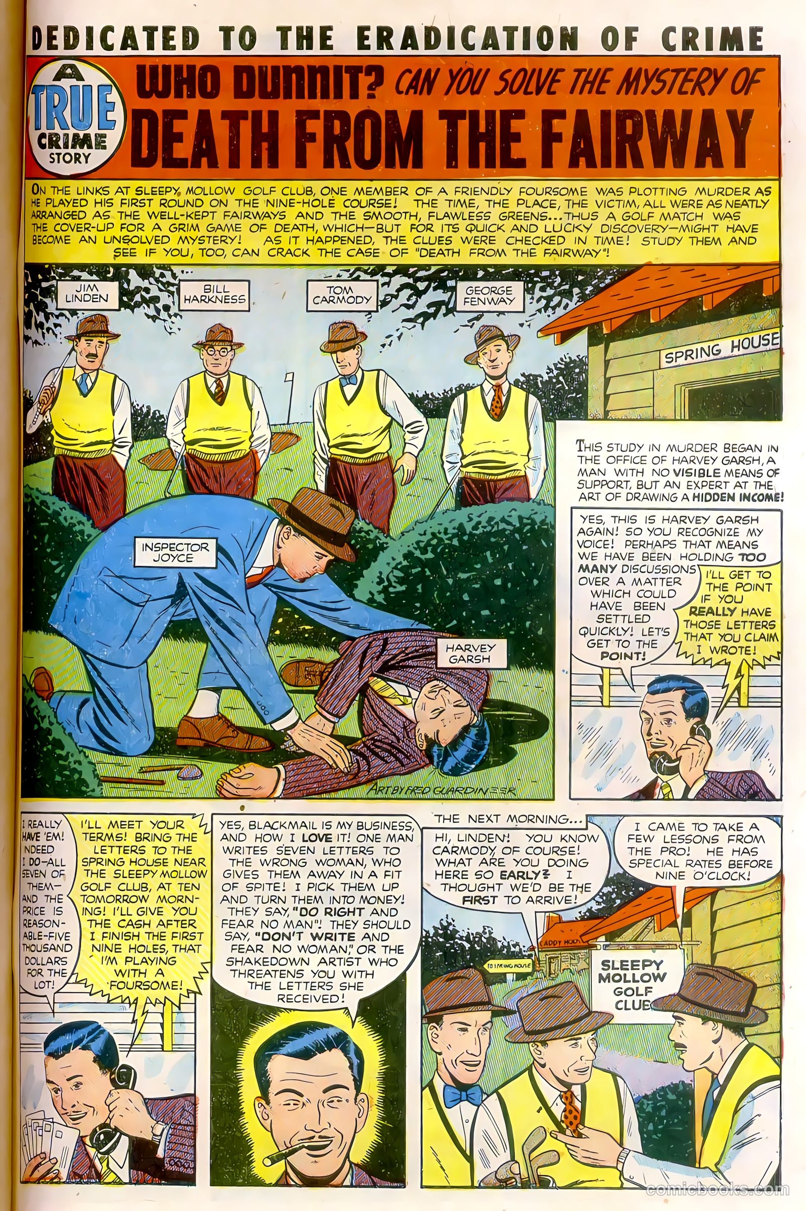 Crime and Punishment #32 (1950, Lev Gleason Publications, Inc.) — page 42 of 49