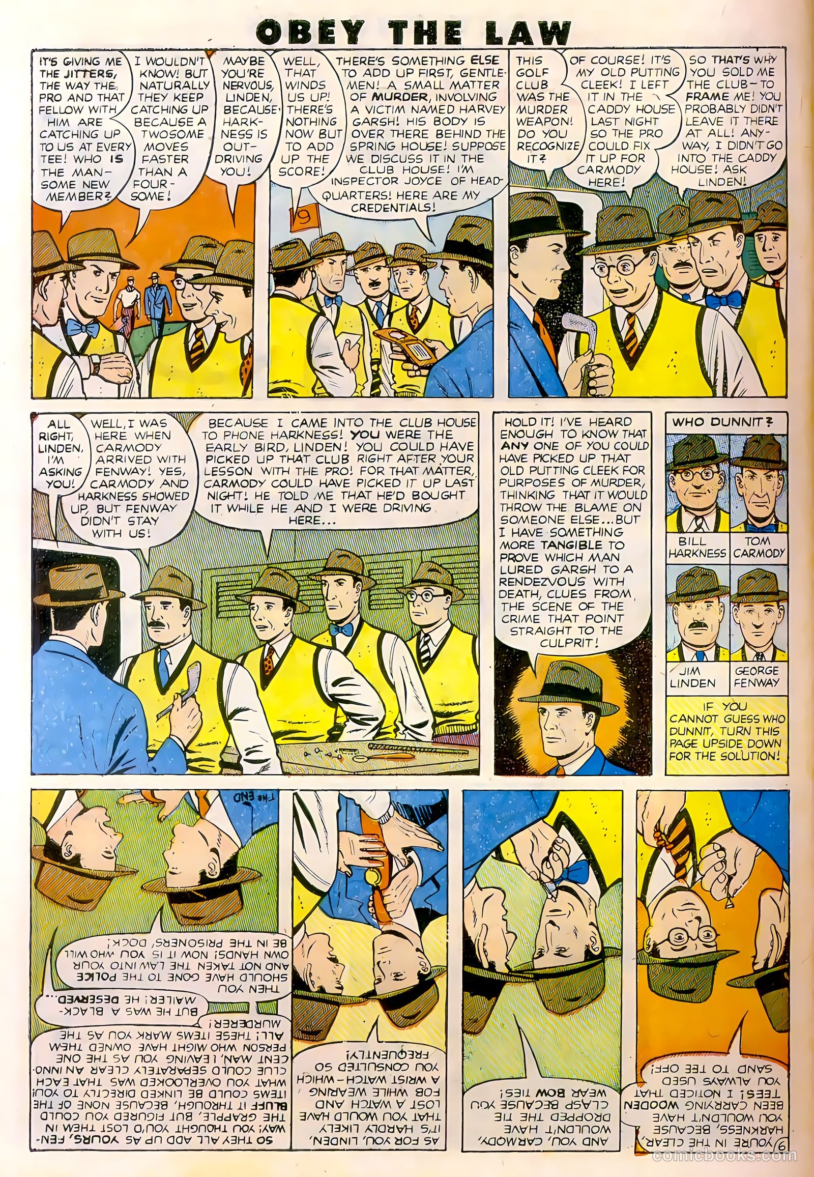Crime and Punishment #32 (1950, Lev Gleason Publications, Inc.) — page 47 of 49