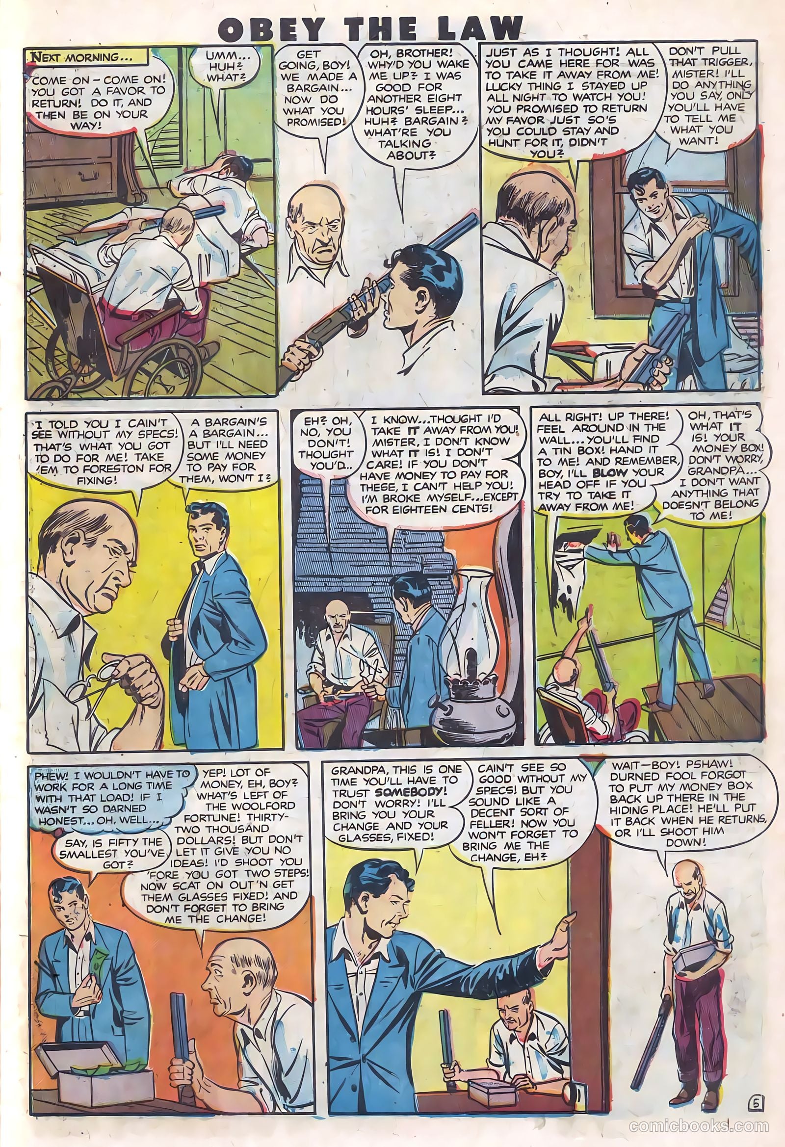 Crime and Punishment #35 (1951) — page 6
