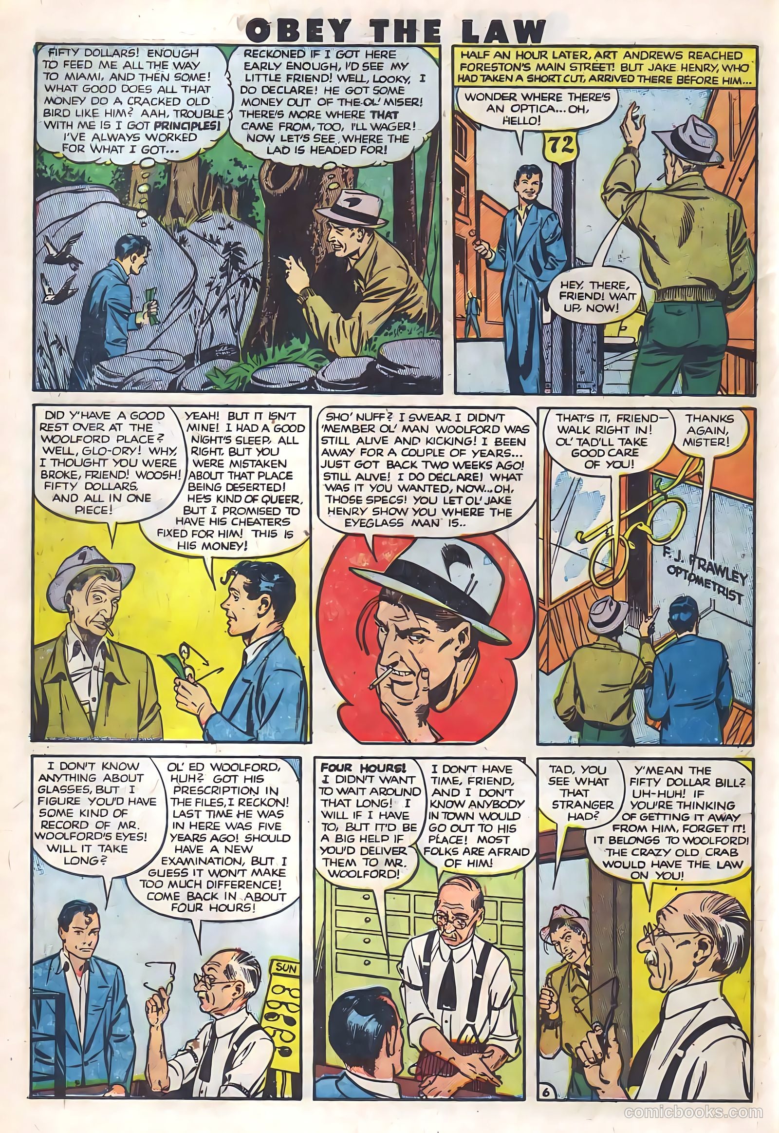 Crime and Punishment #35 (1951) — page 7