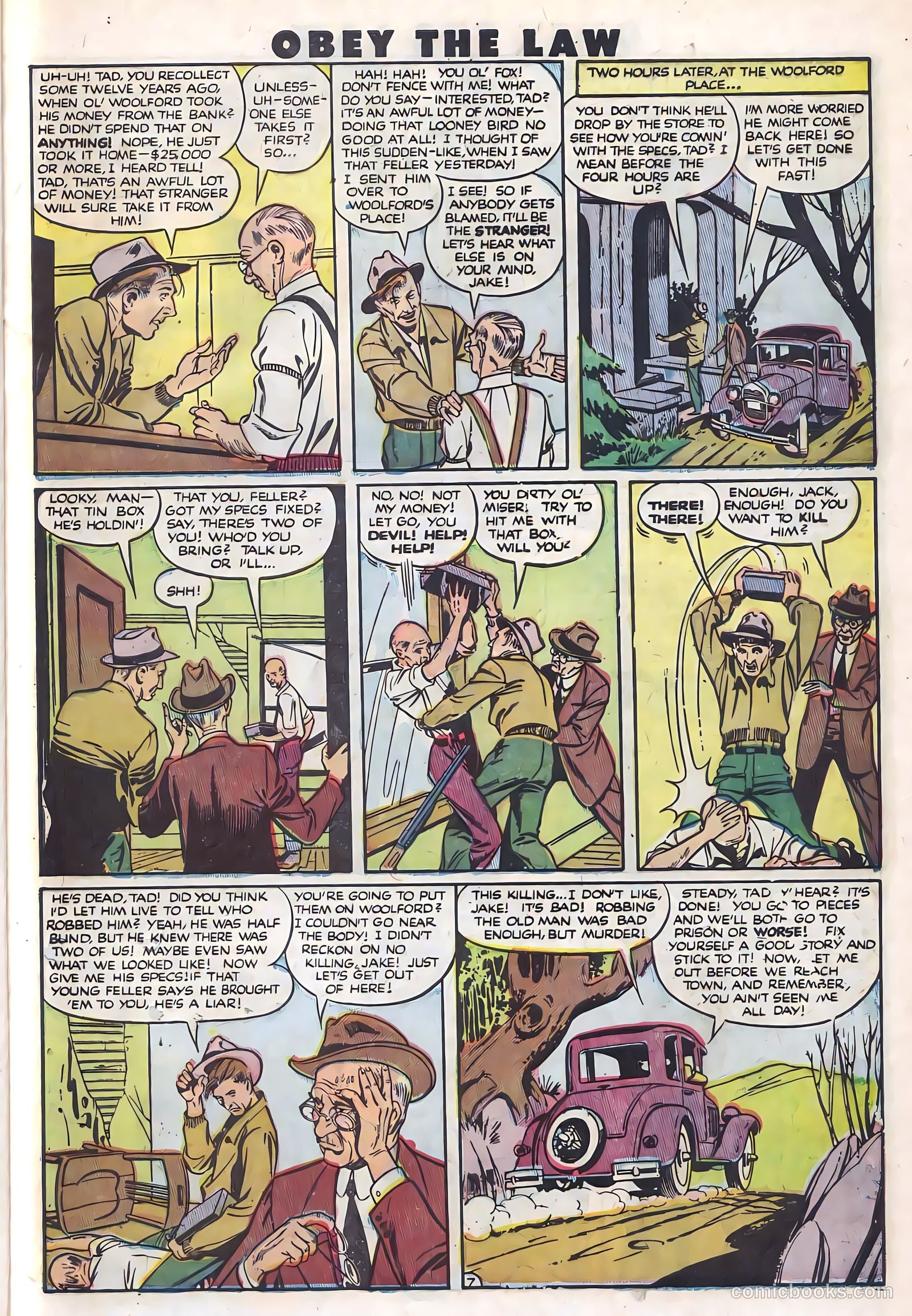 Crime and Punishment #35 (1951) — page 8
