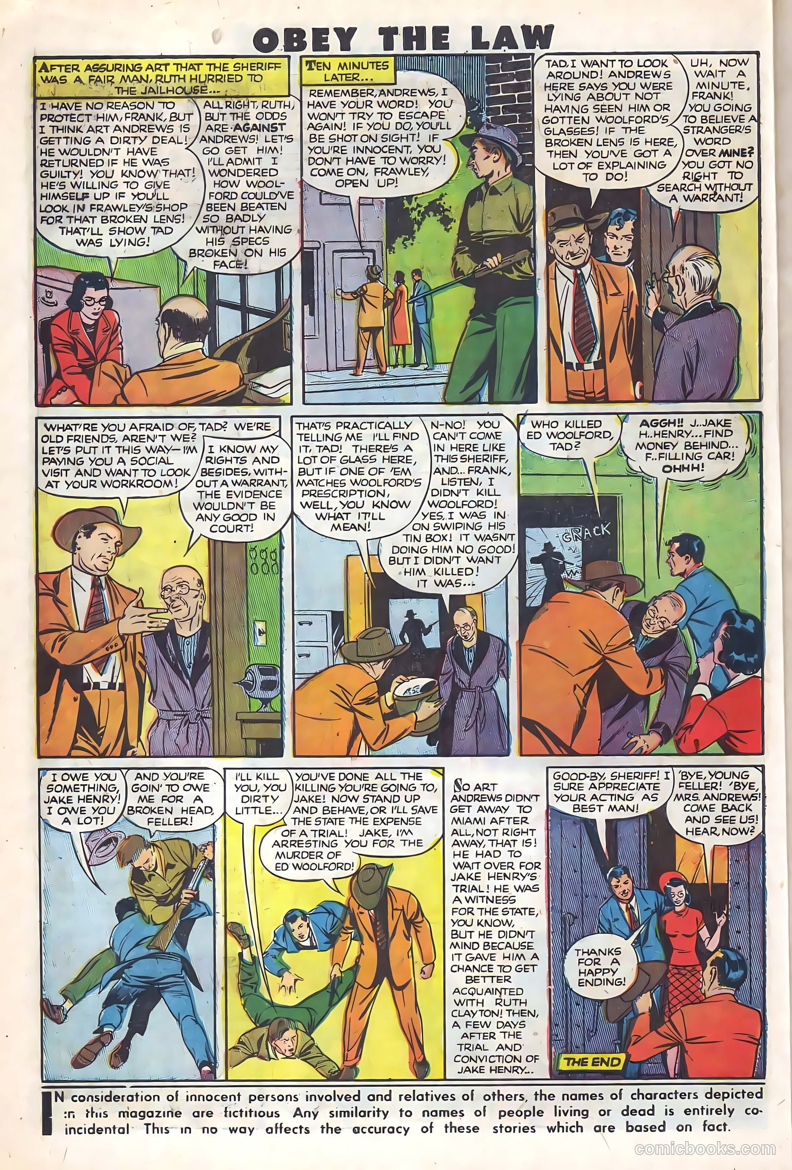 Crime and Punishment #35 (1951) — page 11