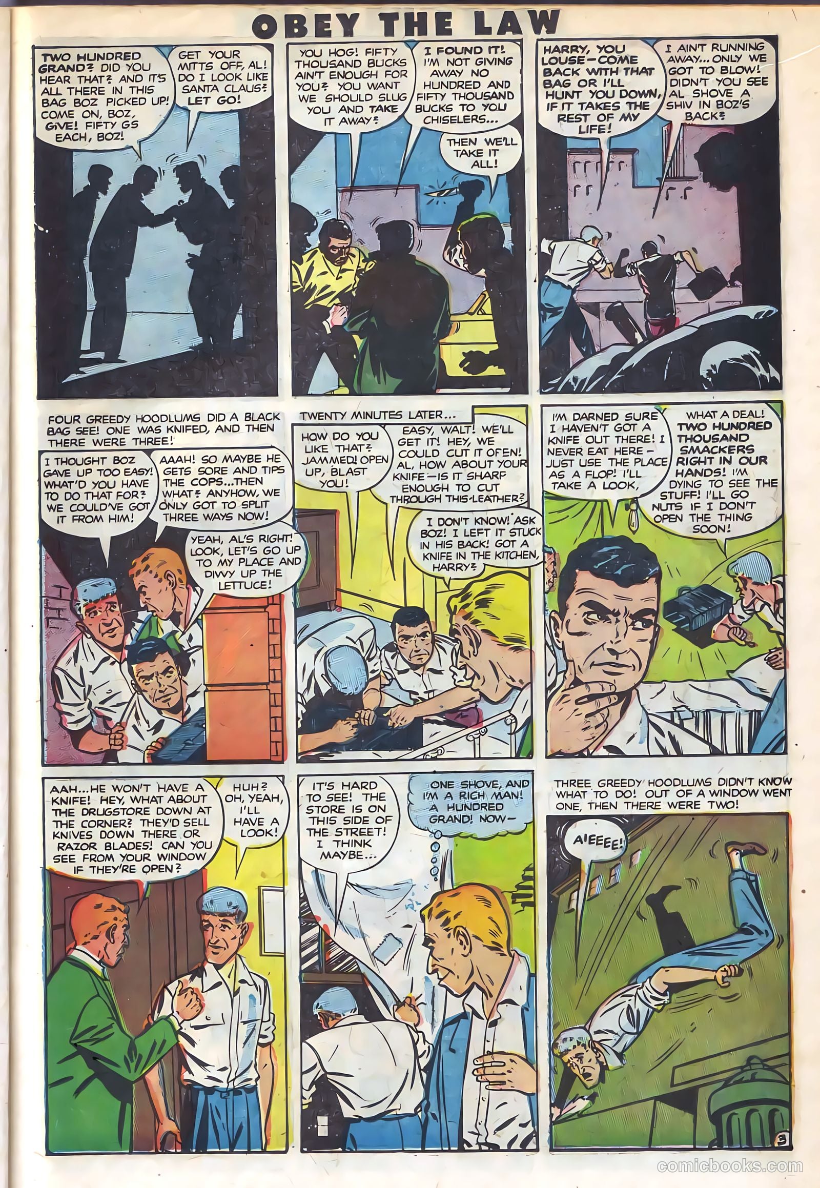 Crime and Punishment #35 (1951) — page 16