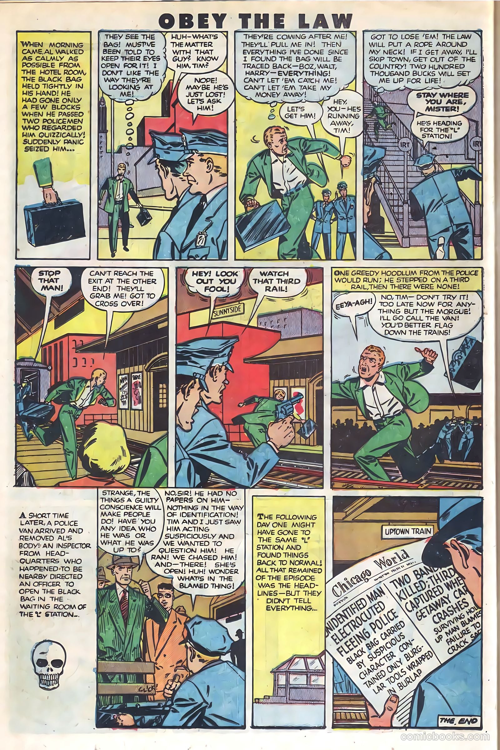 Crime and Punishment #35 (1951) — page 19