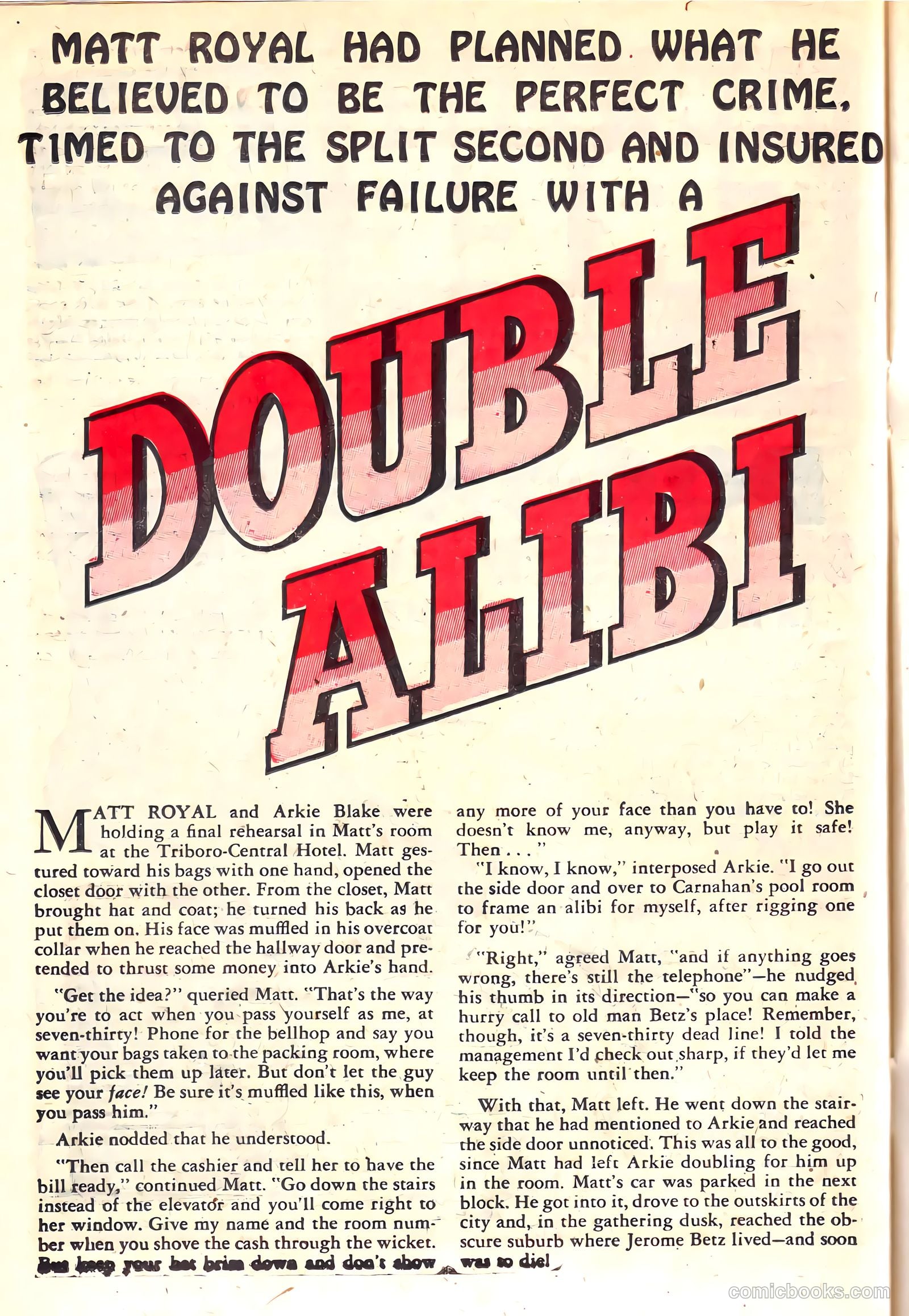 Crime and Punishment #35 (1951) — page 23