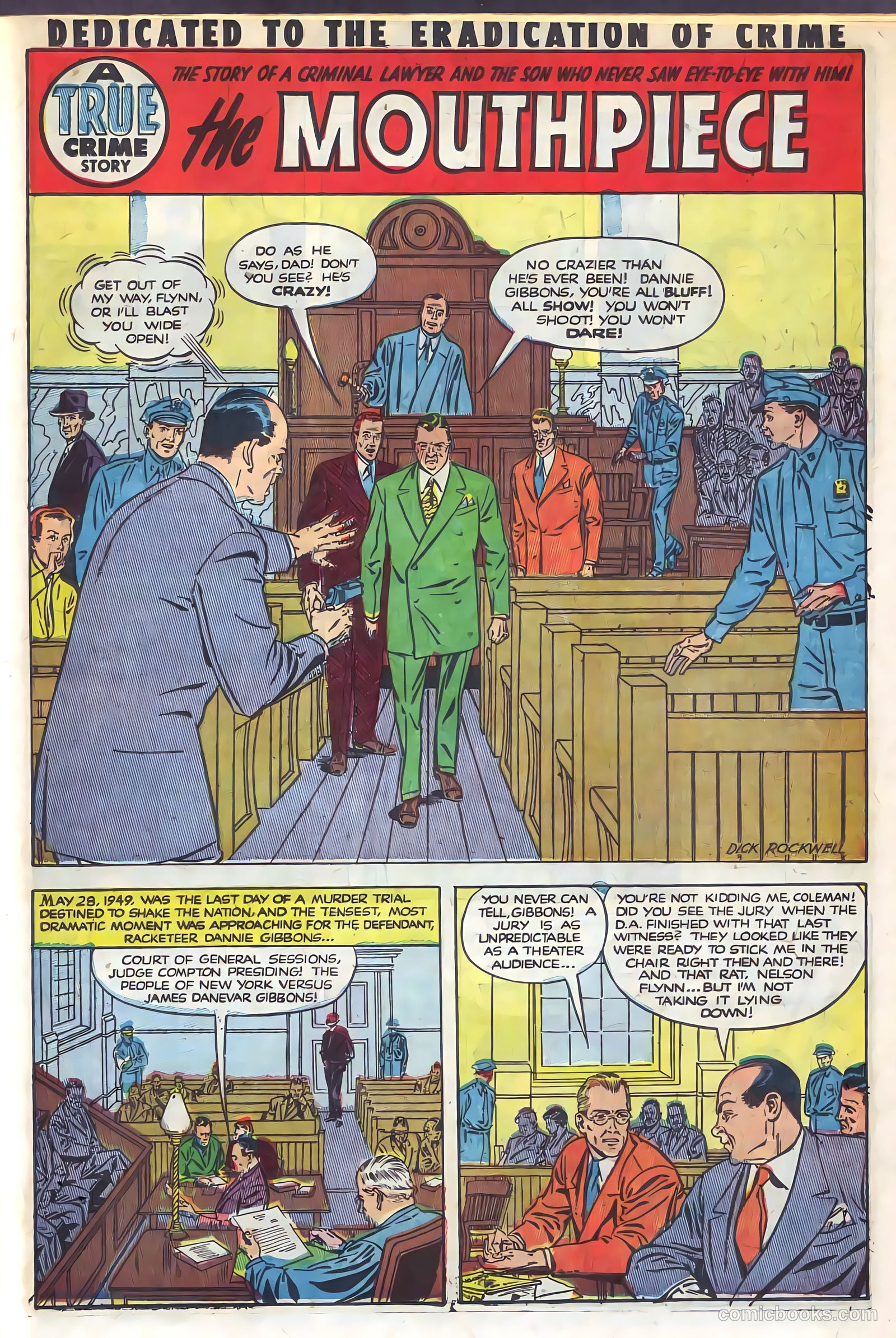 Crime and Punishment #35 (1951) — page 28