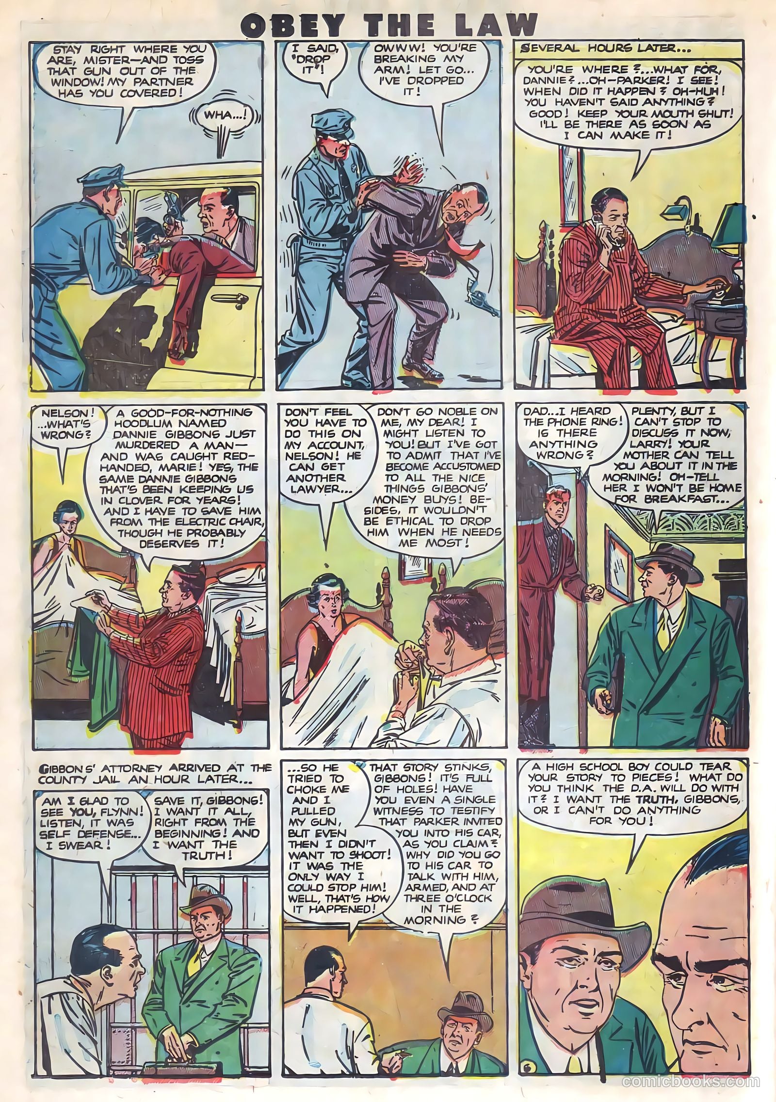 Crime and Punishment #35 (1951) — page 33