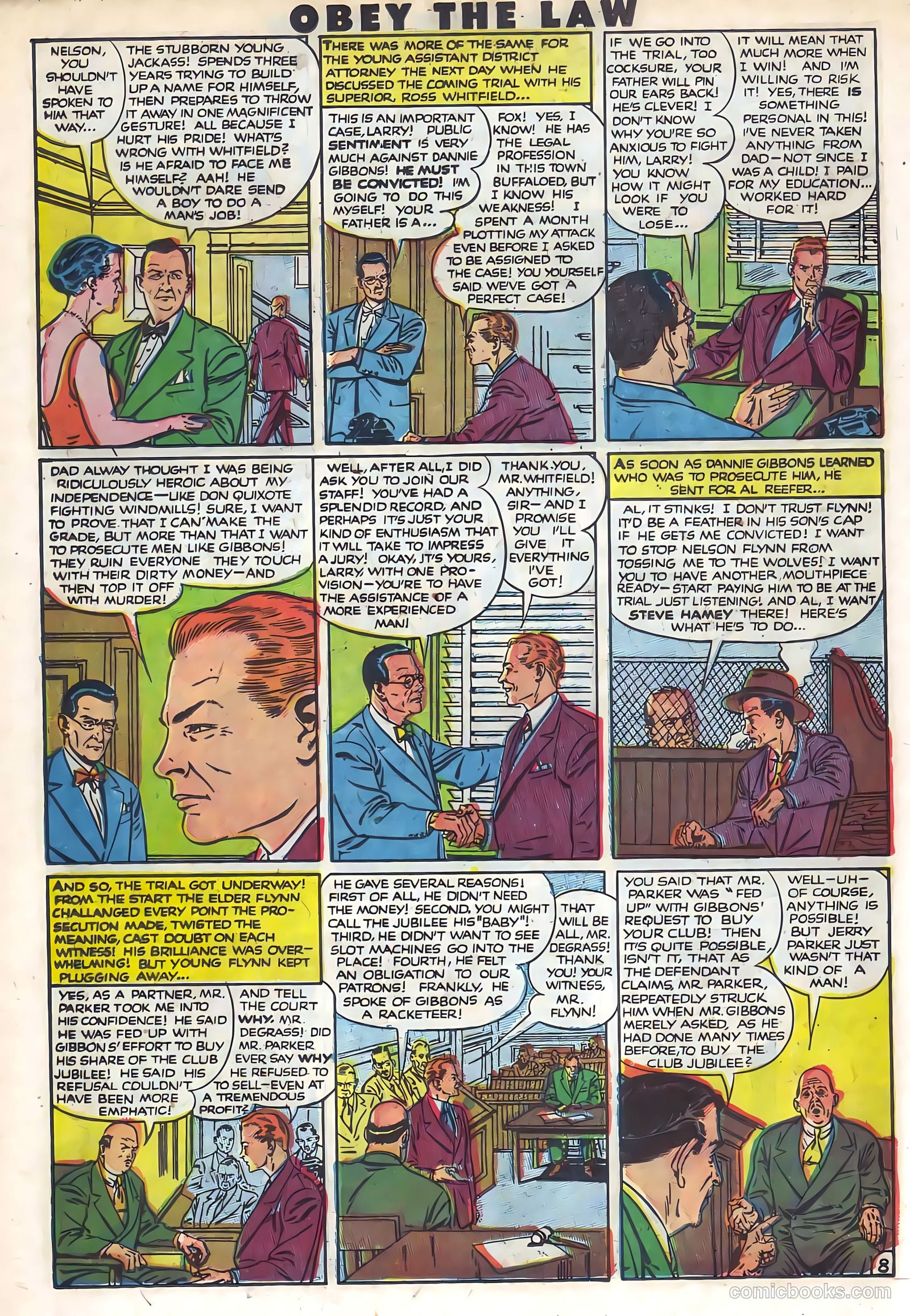 Crime and Punishment #35 (1951) — page 35