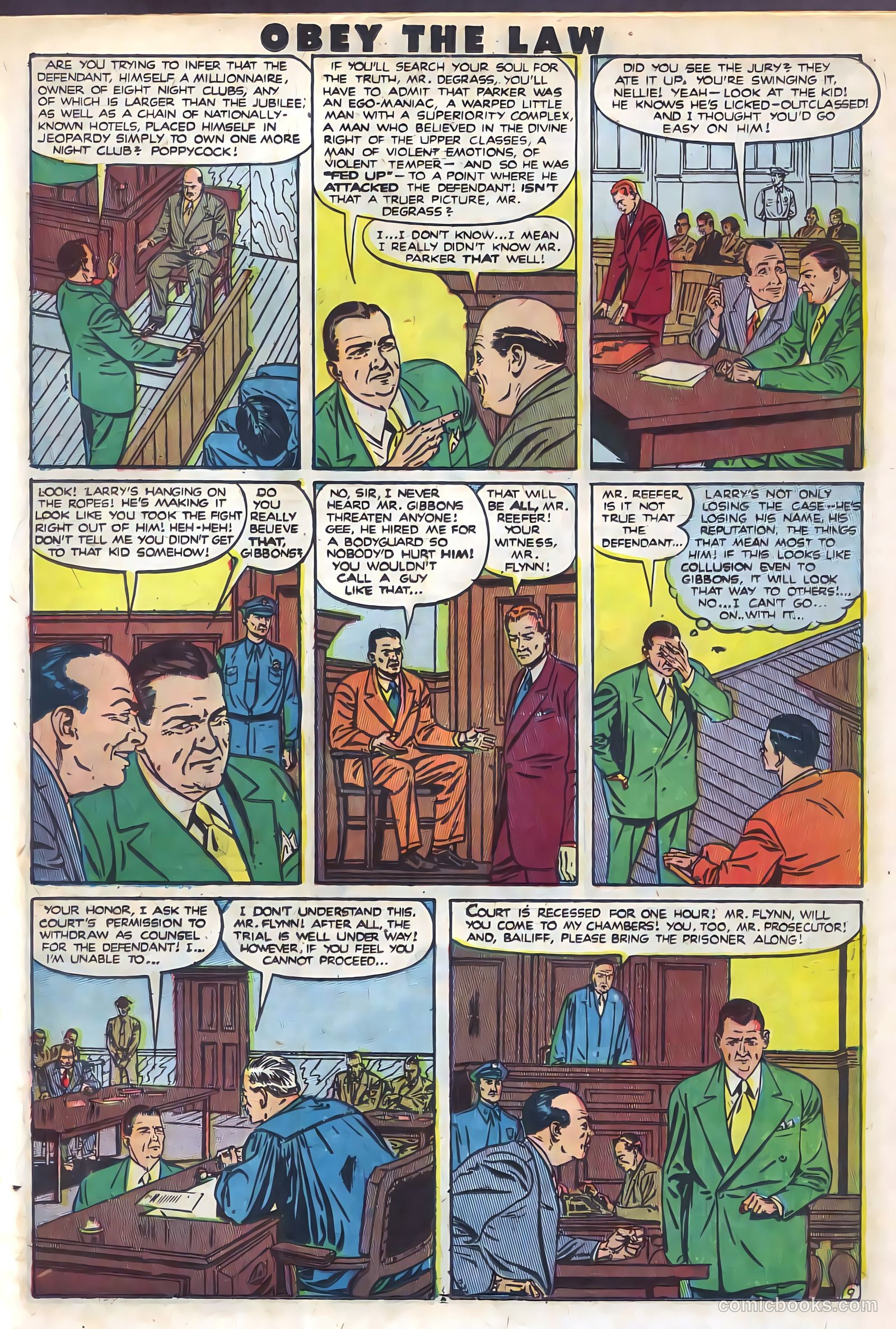 Crime and Punishment #35 (1951) — page 36
