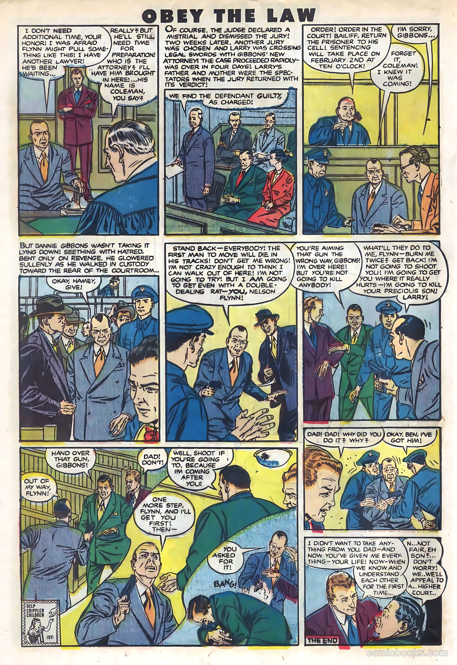 Crime and Punishment #35 (1951) — page 37