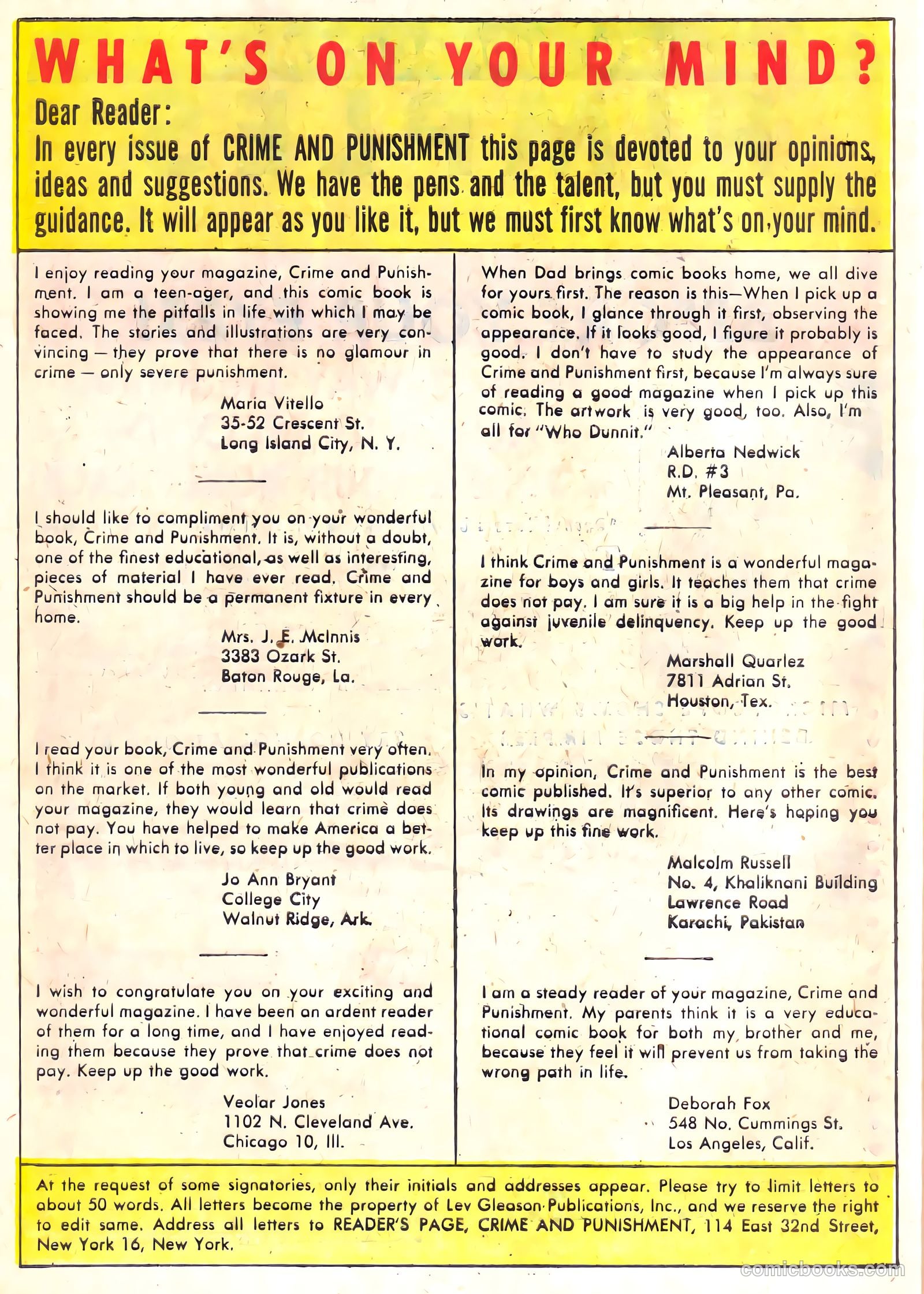 Crime and Punishment #35 (1951) — page 39