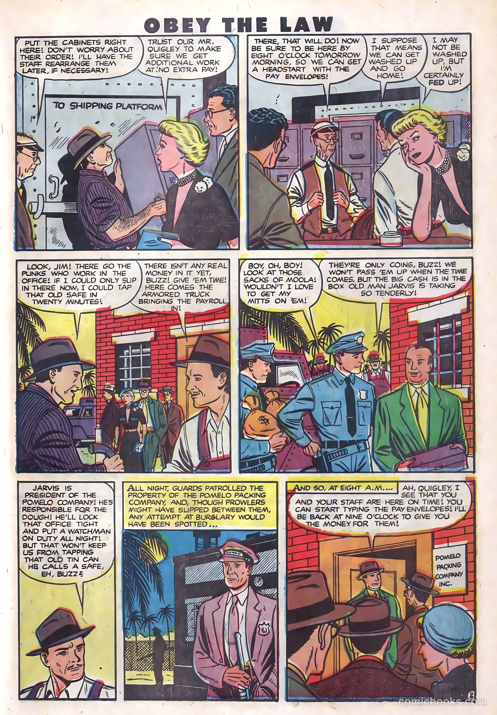 Crime and Punishment #35 (1951) — page 42
