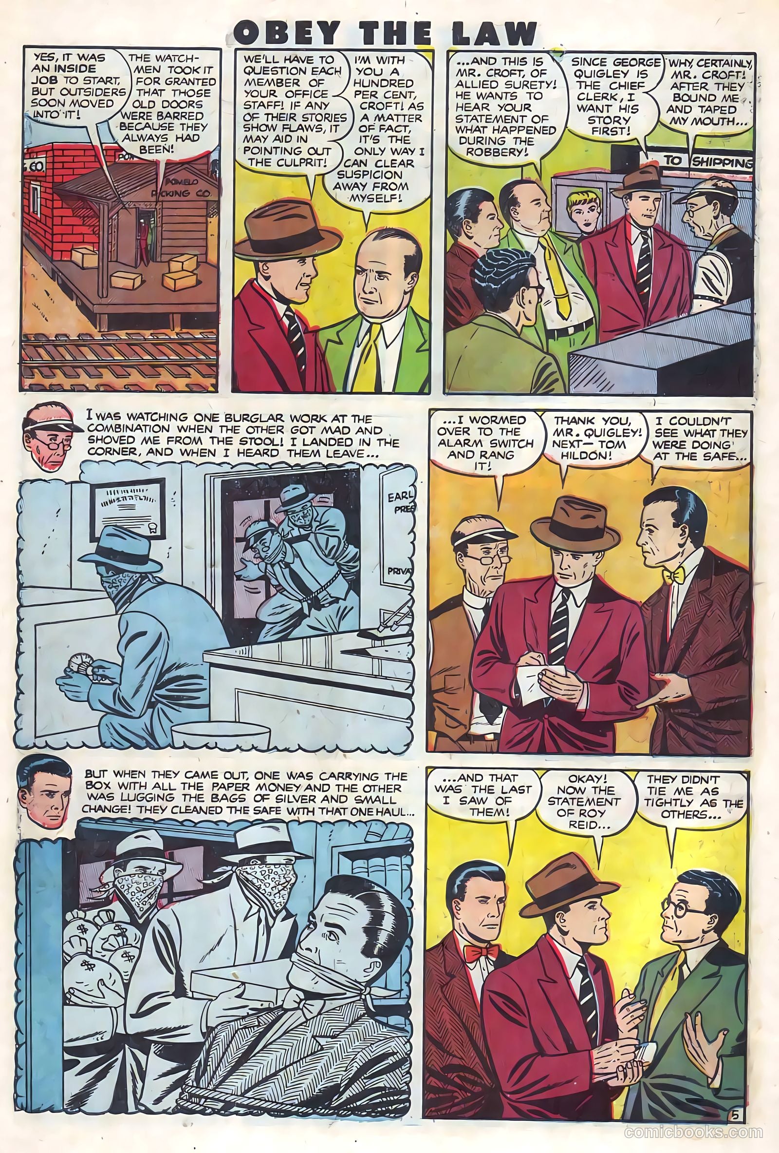 Crime and Punishment #35 (1951) — page 45
