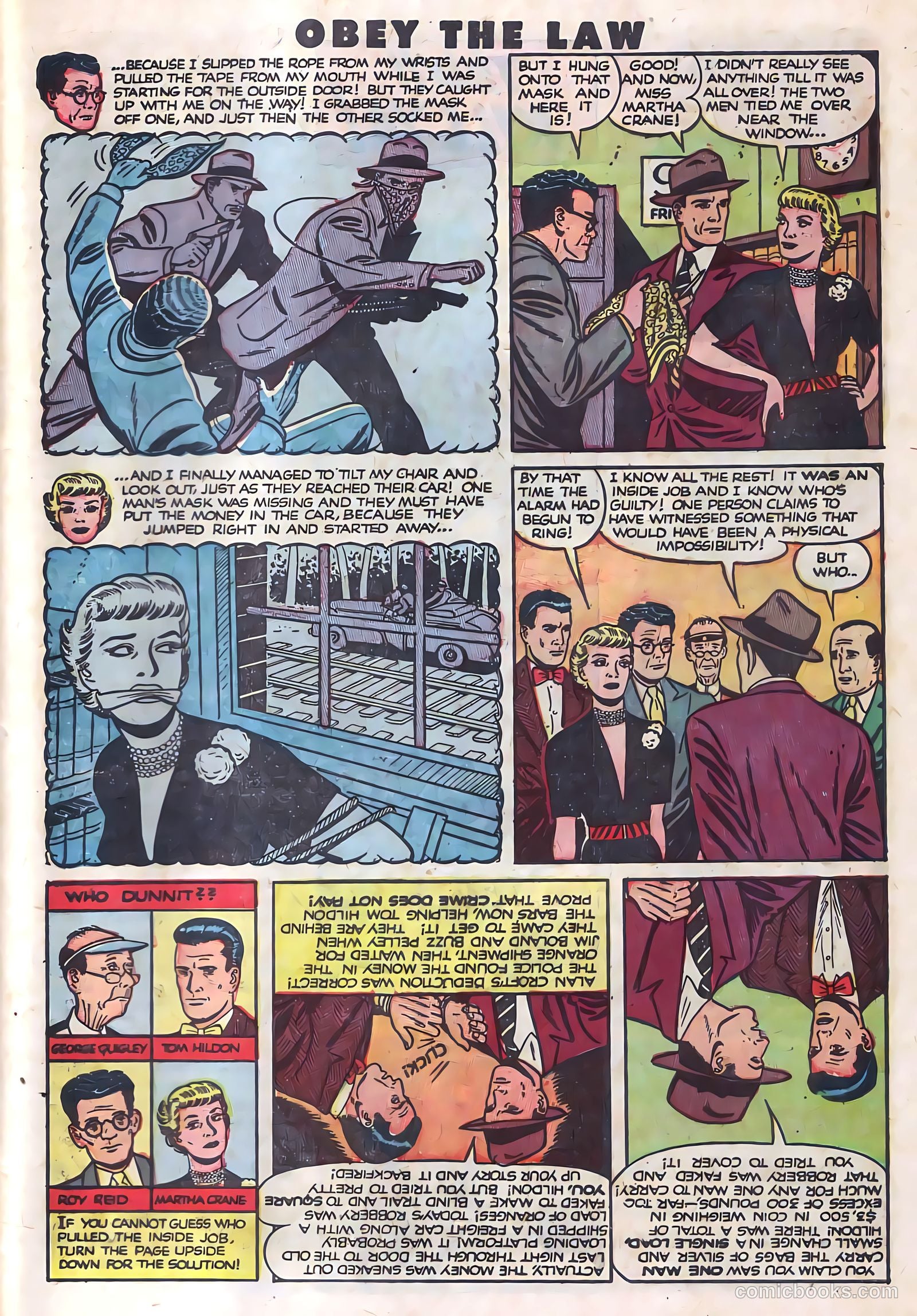 Crime and Punishment #35 (1951) — page 46