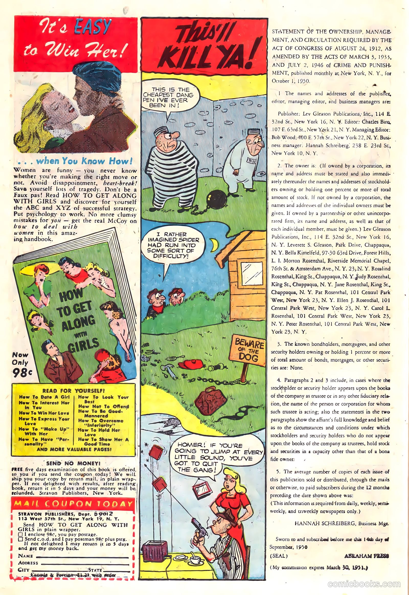 Crime and Punishment #35 (1951) — page 48