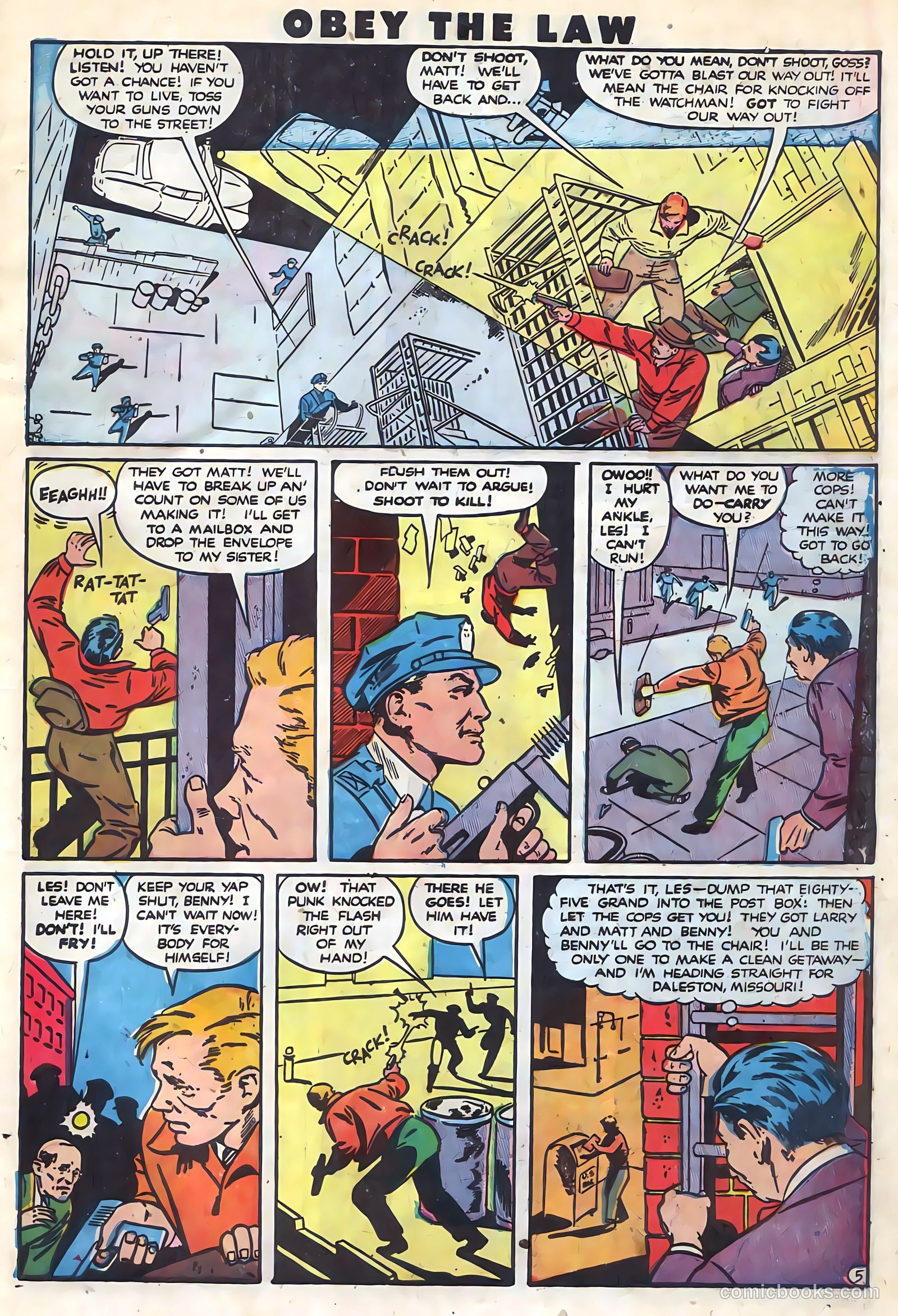 Crime and Punishment #36 (1951) — page 6
